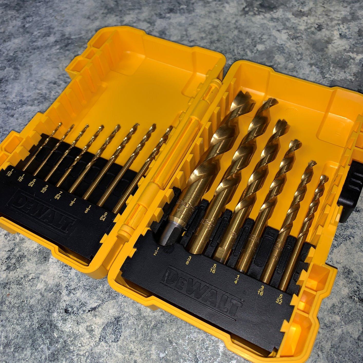 DEWALT Drill Bit Set, Titanium Nitride Coated, 14-Piece (DW1354) customer photo 2