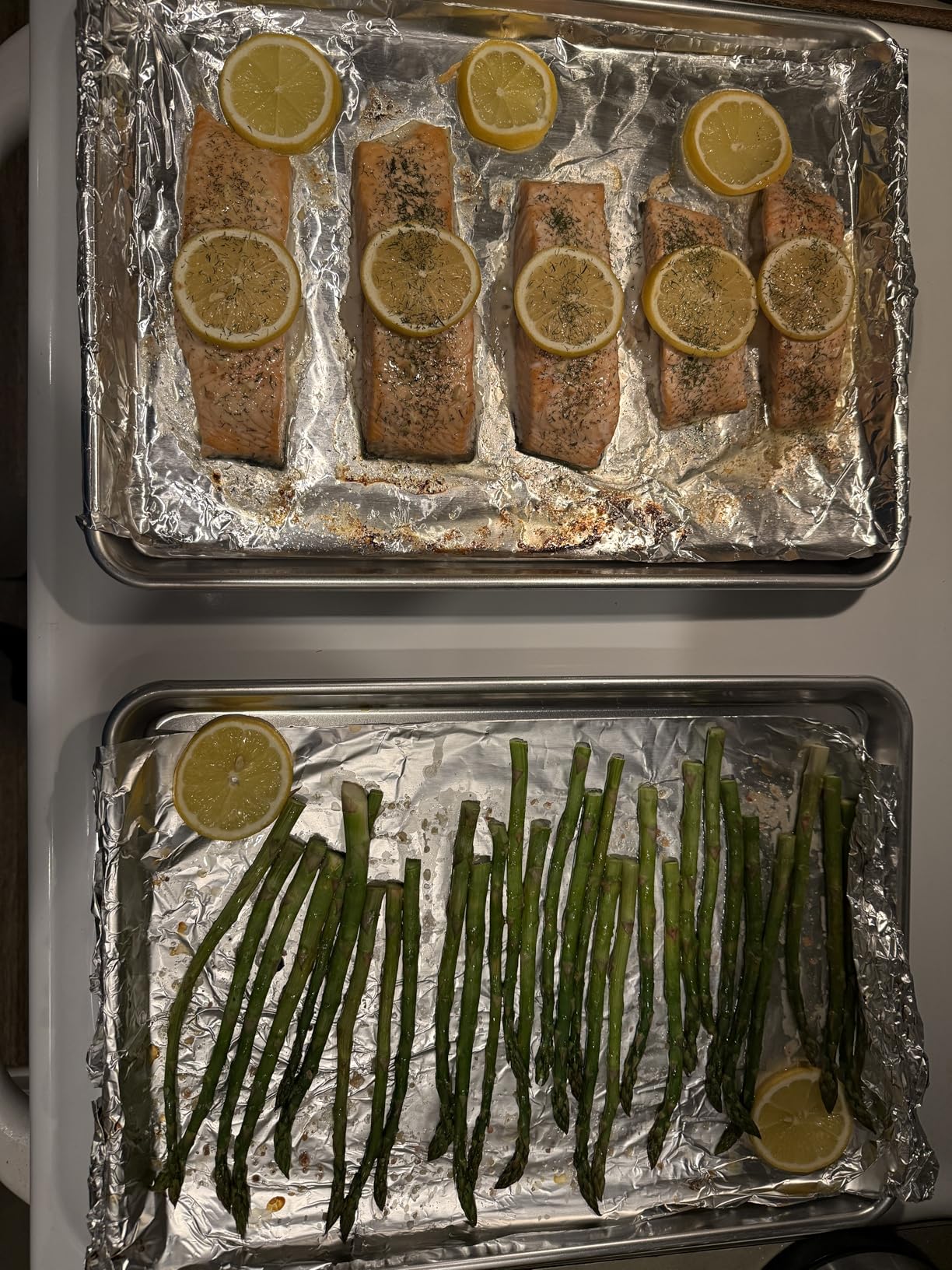 Nordic Ware Naturals Half Sheet - USA Made Aluminum Commercial Quality Sheet Pan for Baking or Roasting, Encapsulated Galvanized Steel Rim Prevents Warping, 2-Pack customer photo 2