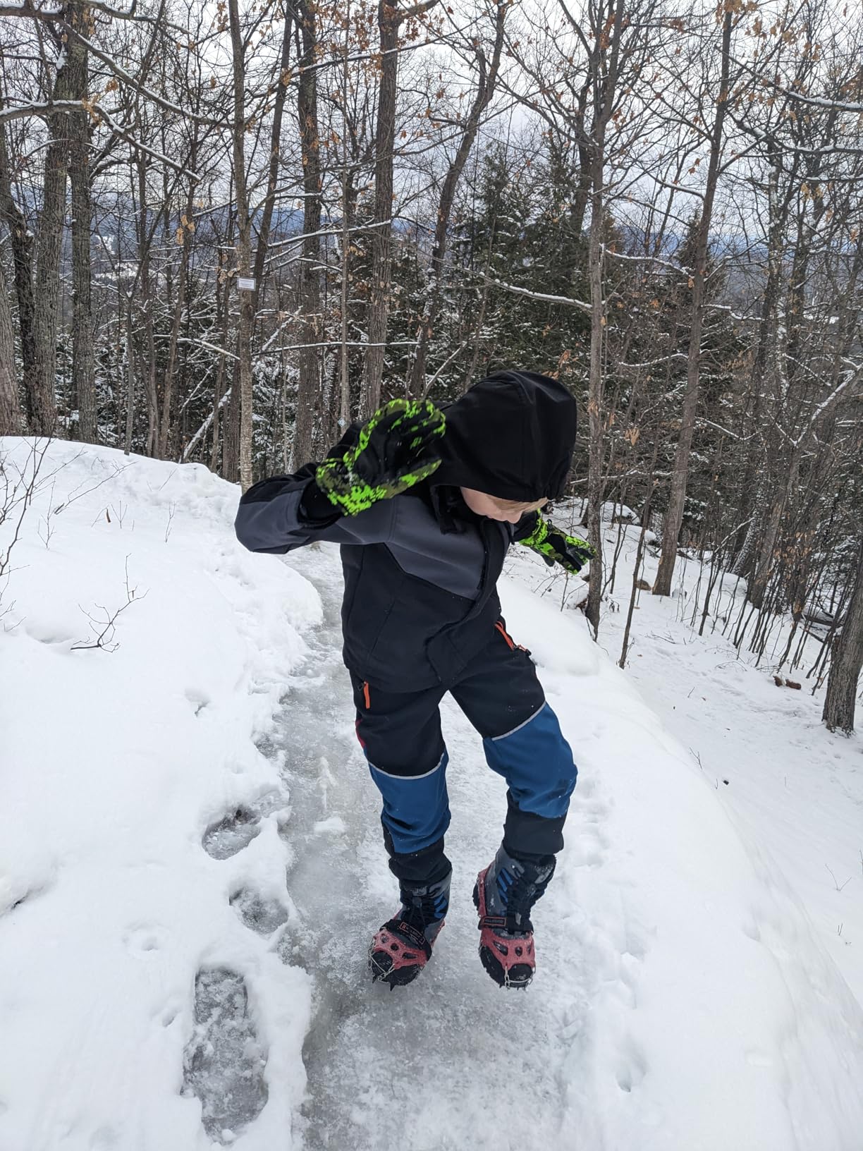 Hillsound Trail Crampon I Ice Cleat Traction System for Beginner & Experienced Winter Trail Hiking customer photo 1