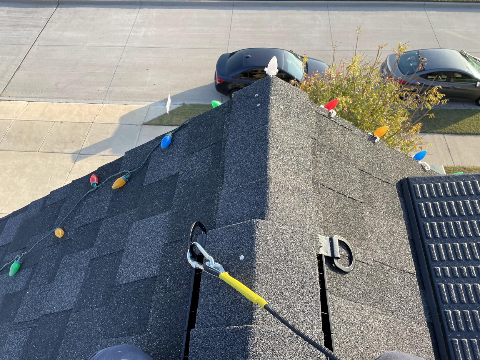 Guardian 00510 Double D Ring Ridge-It Roof Anchor Zinc-Plated Stainless Steel OSHA and ANSI Compliant 18 inches customer photo 1