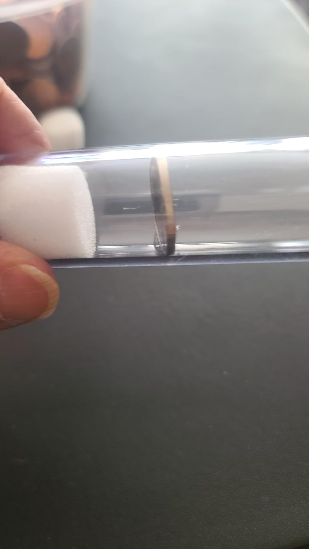 BCW Coin Tubes for US Pennies - 10ct | Holds Lincoln Penny | Durable Plastic Tube Coin Holders | Coin Collecting Supplies | Penny Coin Tubes customer photo 2