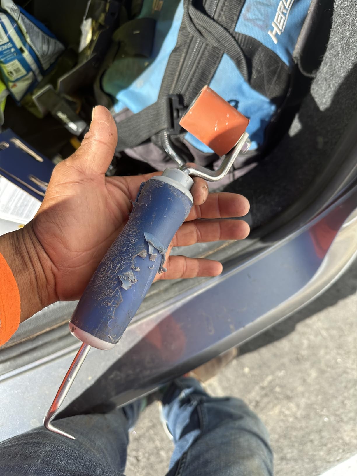 Everhard Roll-N-Chek Silicone Seam Roller with Tester Probe MR05032 customer photo 2