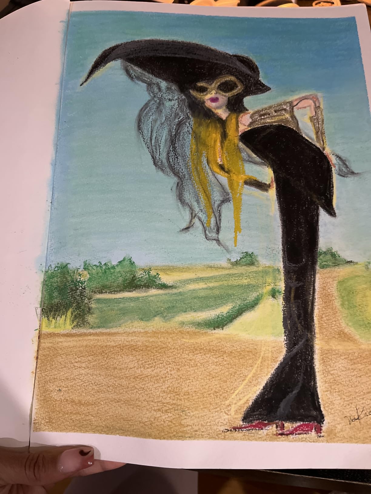 MUNGYO Gallery Artists' Soft Oil Pastels Professional, 48 Assorted Colors, Vibrant and Blendable customer photo 1