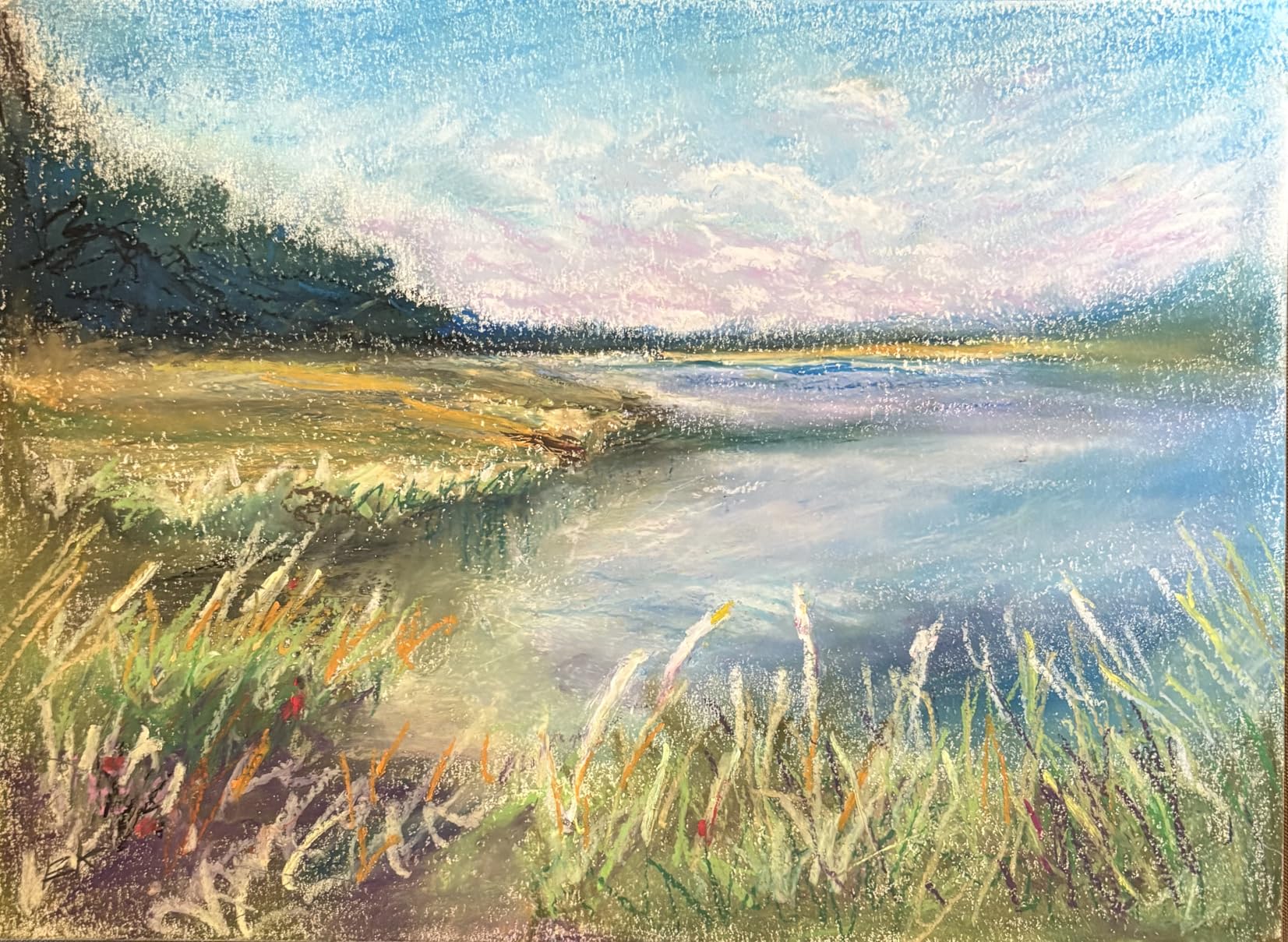 MUNGYO Gallery Artists' Soft Oil Pastels Professional, 48 Assorted Colors, Vibrant and Blendable customer photo 2