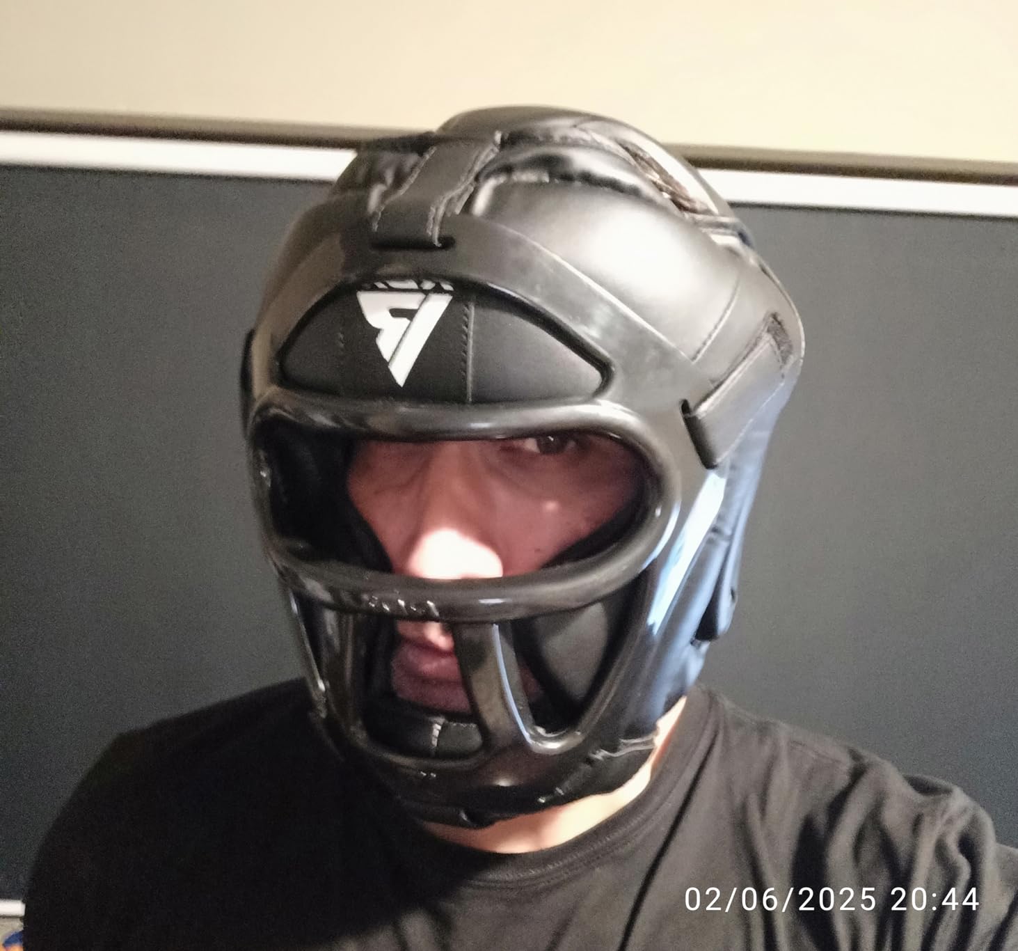 RDX Boxing Headgear MMA Muay Thai, Removable Face Grill, Head Gear for Sparring Grappling Martial Arts Kickboxing Taekwondo Karate BJJ Training customer photo 1