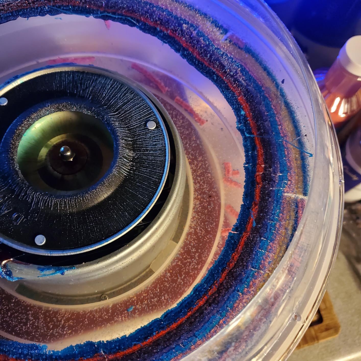 Nostalgia Cotton Candy Machine - Retro Cotton Candy Machine for Kids with 2 Reusable Cones, 1 Sugar Scoop, and 1 Extractor Head - Red customer photo 1