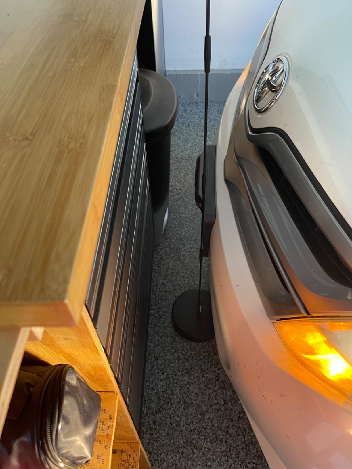 Flashing LED Light Parking Stop Sign For Garage customer photo 2