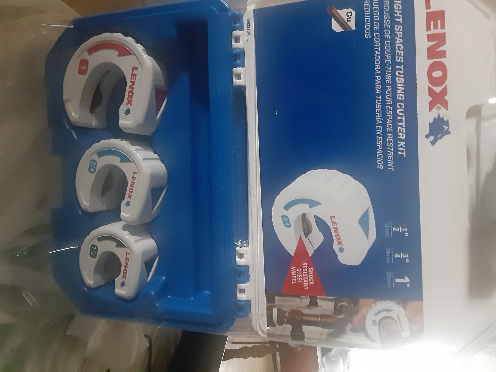 LENOX Tools Tubing Cutters Set for Tight Spaces, 3-Piece (14833TSK) customer photo 1