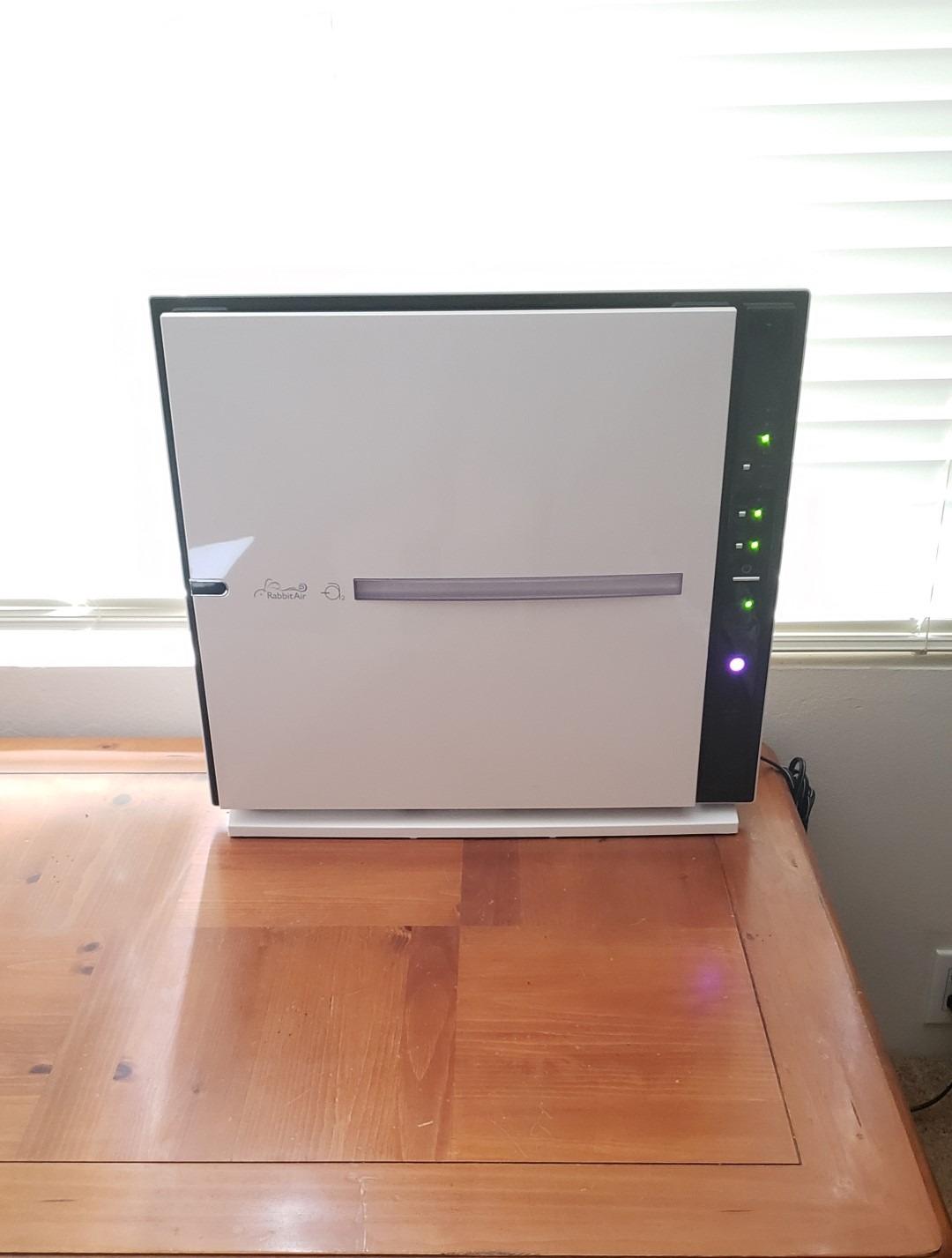 Rabbit Air MinusA2 Air Purifiers for Home, Ultra Quiet HEPA Air Purifier - Wall Mountable Air Purifiers for Home, Allergies, Dust, Mold, Smoke & VOCs - (SPA-780A, White, Asthma and Allergy Friendly) customer photo 1