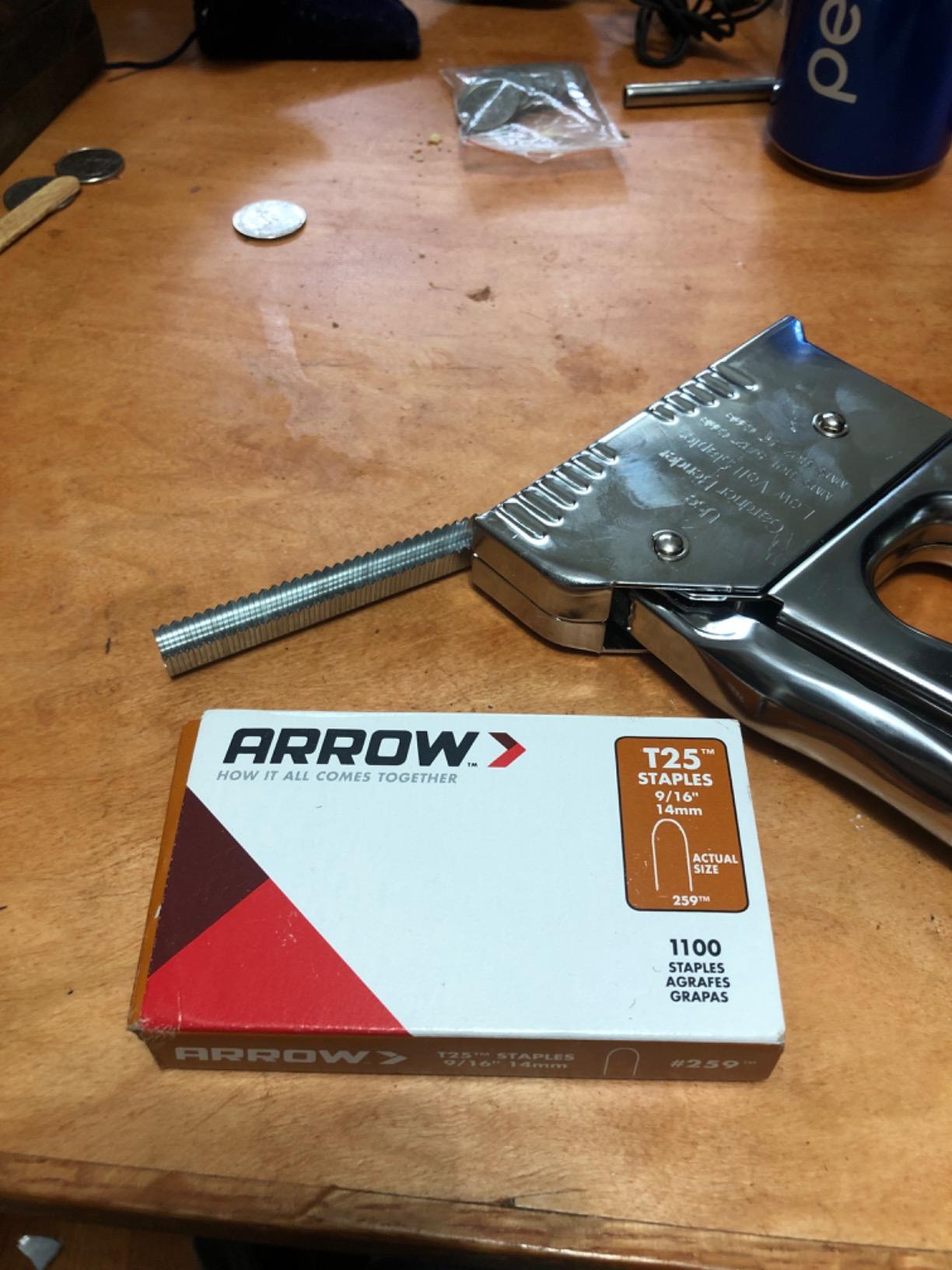 Gardner Bender MSG-301 Heavy-Duty Stainless Steel Staple Gun, Low Voltage customer photo 1