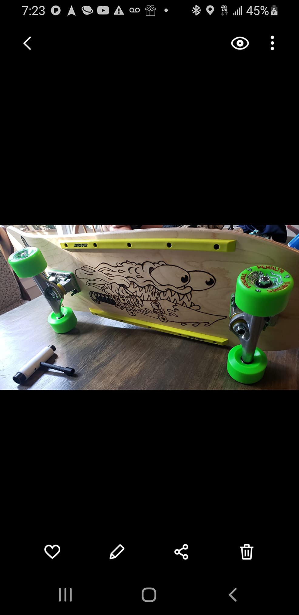 Powell Peralta G-Bones 64mm 97a Skateboard Wheels customer photo 2