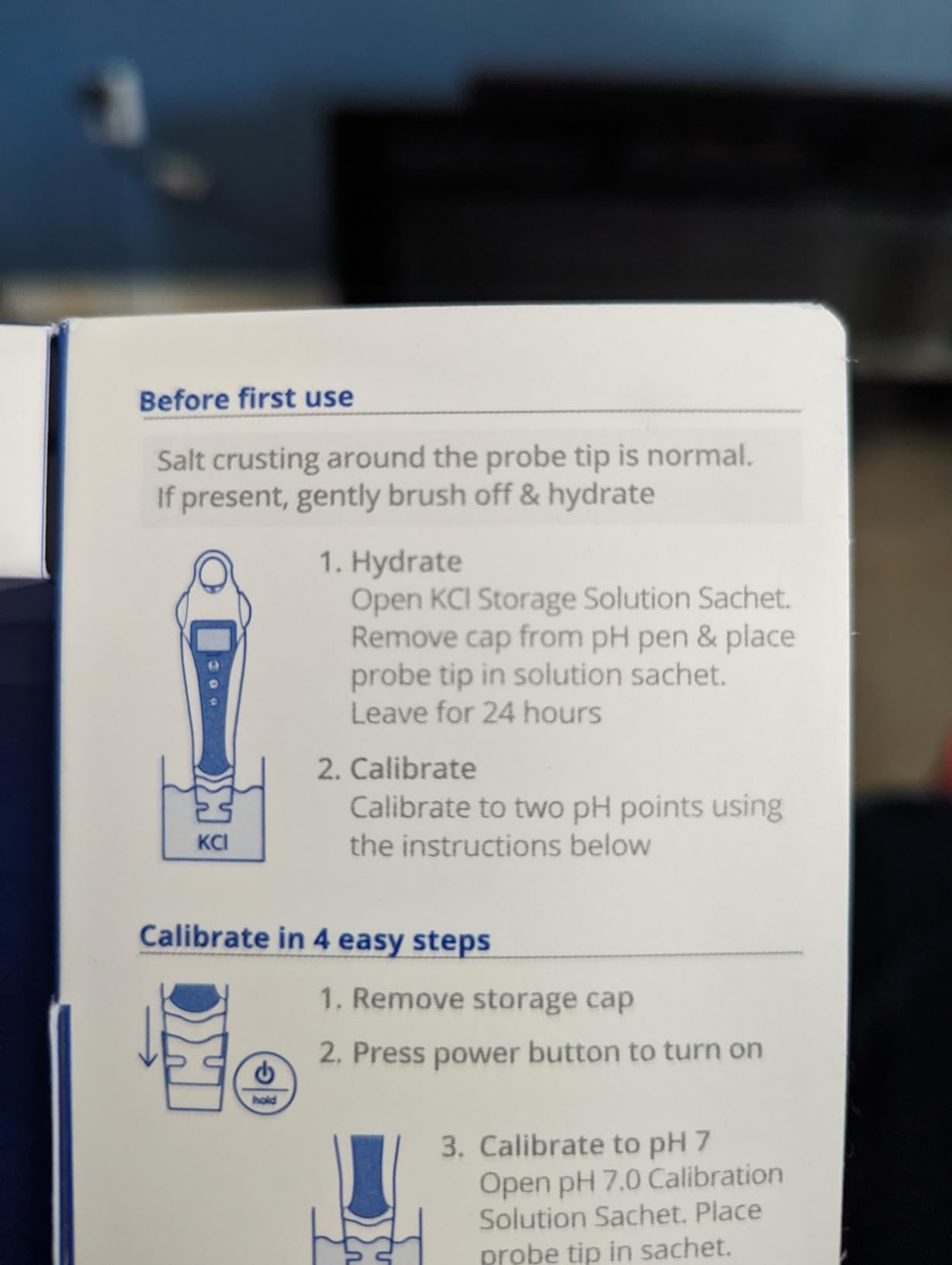 bluelab pH Pen - ± 0.1 pH Accurate, Durable Double Junction Probe, Waterproof & Floats, Auto Temperature Compensation, Easy Calibration - Made in NZ customer photo 2