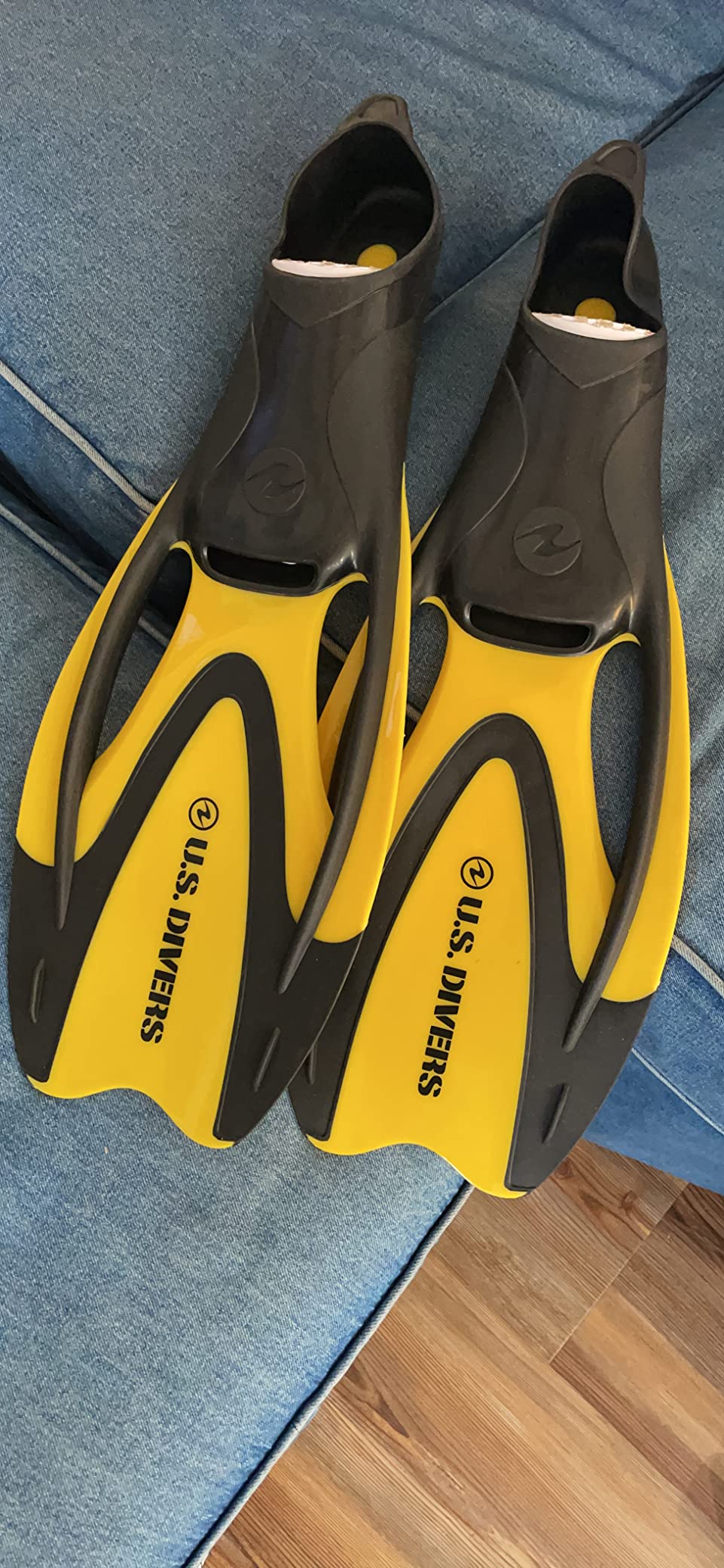 U.S. Divers Cozumel Adult Snorkeling Set - Anti-Fog PC Lens, Easy-Adjust Mask, Dry Top Snorkel, Adjustable Fin Buckles - Explore Series | Unisex Adult customer photo 1