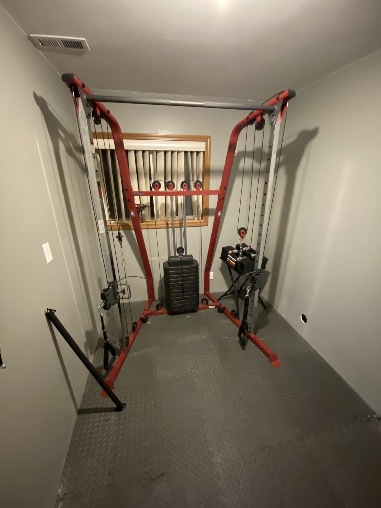 Body-Solid Best Fitness Functional Trainer Cable Machine, Full Body Workout Weight Stacks, Chest and Shoulder Exercise Home Gym LAT Pulldown Machines with 190lb Weights Stack, Midnight Black customer photo 1