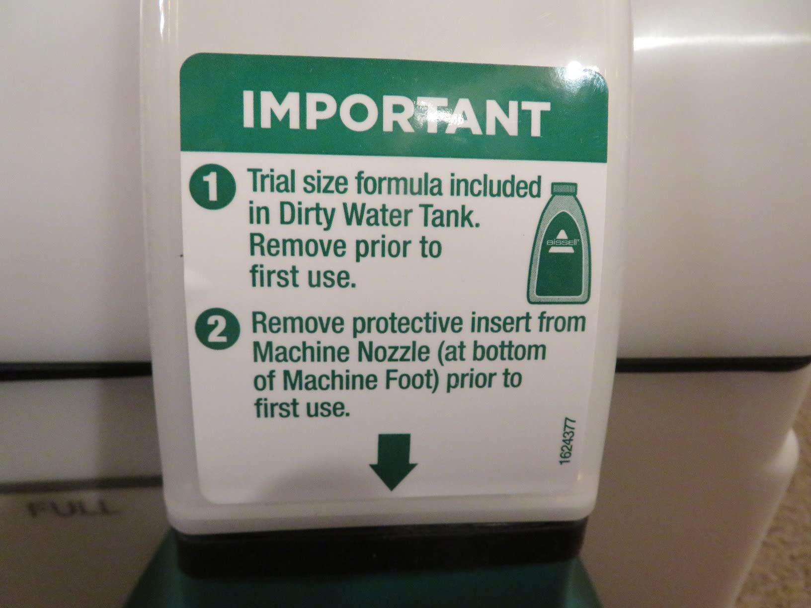 Bissell BigGreen Commercial BG10 Deep Cleaning 2 Motor Extractor Machine customer photo 2