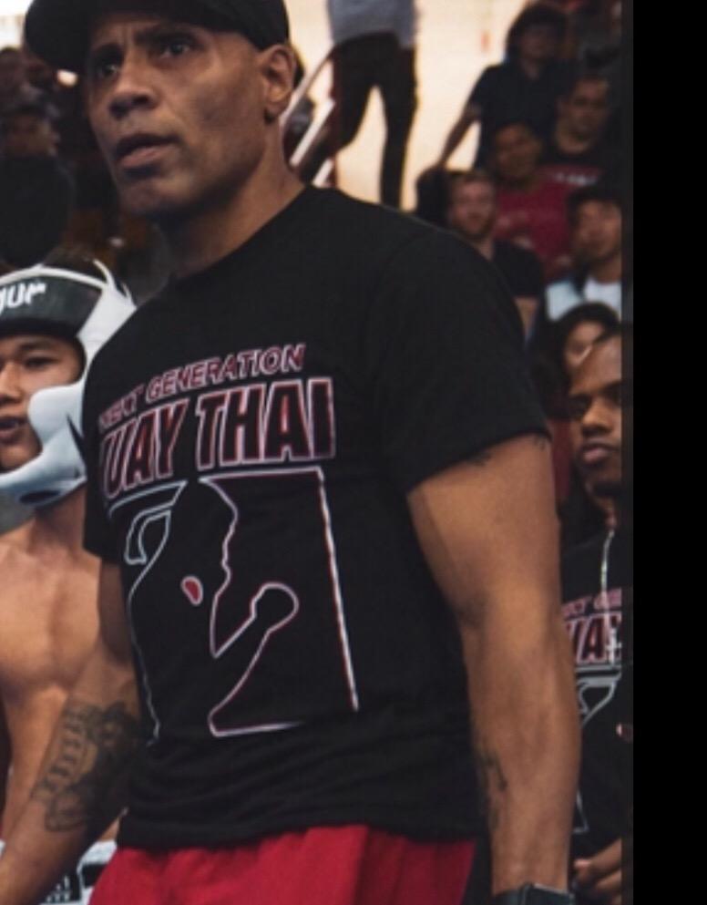 RDX Thai Pads for Kickboxing Muay Thai with Solid Handle Grip, Maya Hide Leather Curved Strike Shield for Boxing MMA Taekwondo Martial Arts, Training Combat Sports Knees Elbows Kicks Punches customer photo 1