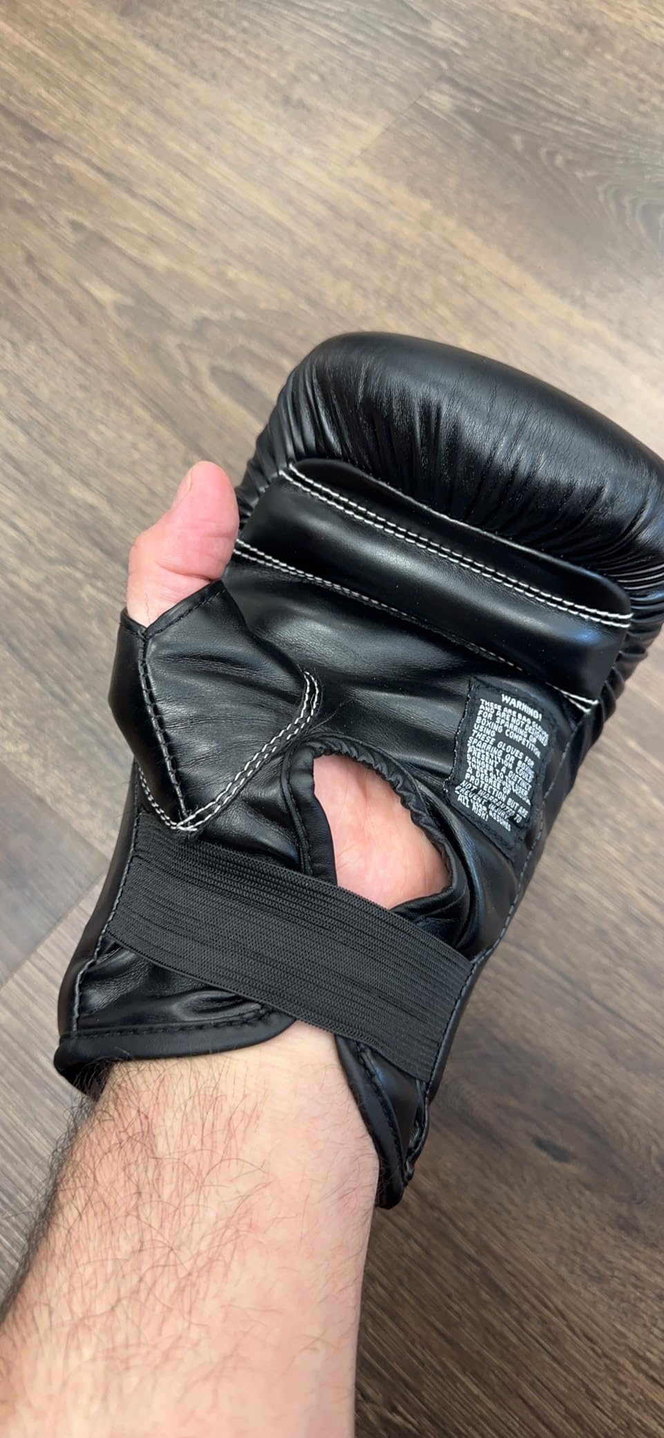 Ringside Econo Traditional Synthetic Leather Bag Gloves Mitts for Boxing Training Workout Men & Women customer photo 2