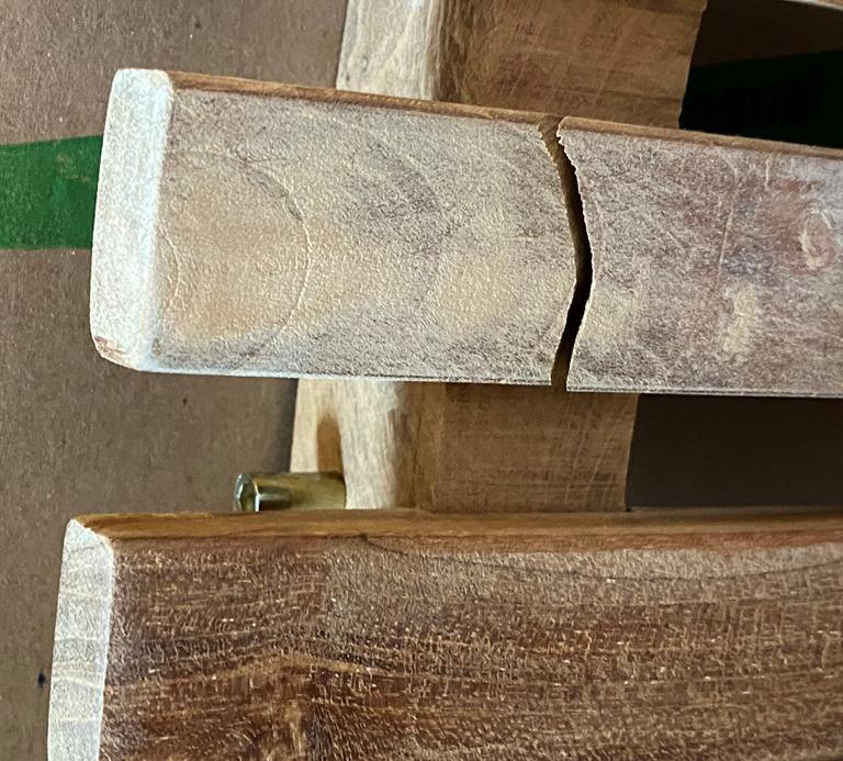 Amazonia Newcastle 9-Piece Outdoor Rectangular Dining Table Set | Certified Teak | Ideal for Patio and Indoors, Light Brown customer photo 2