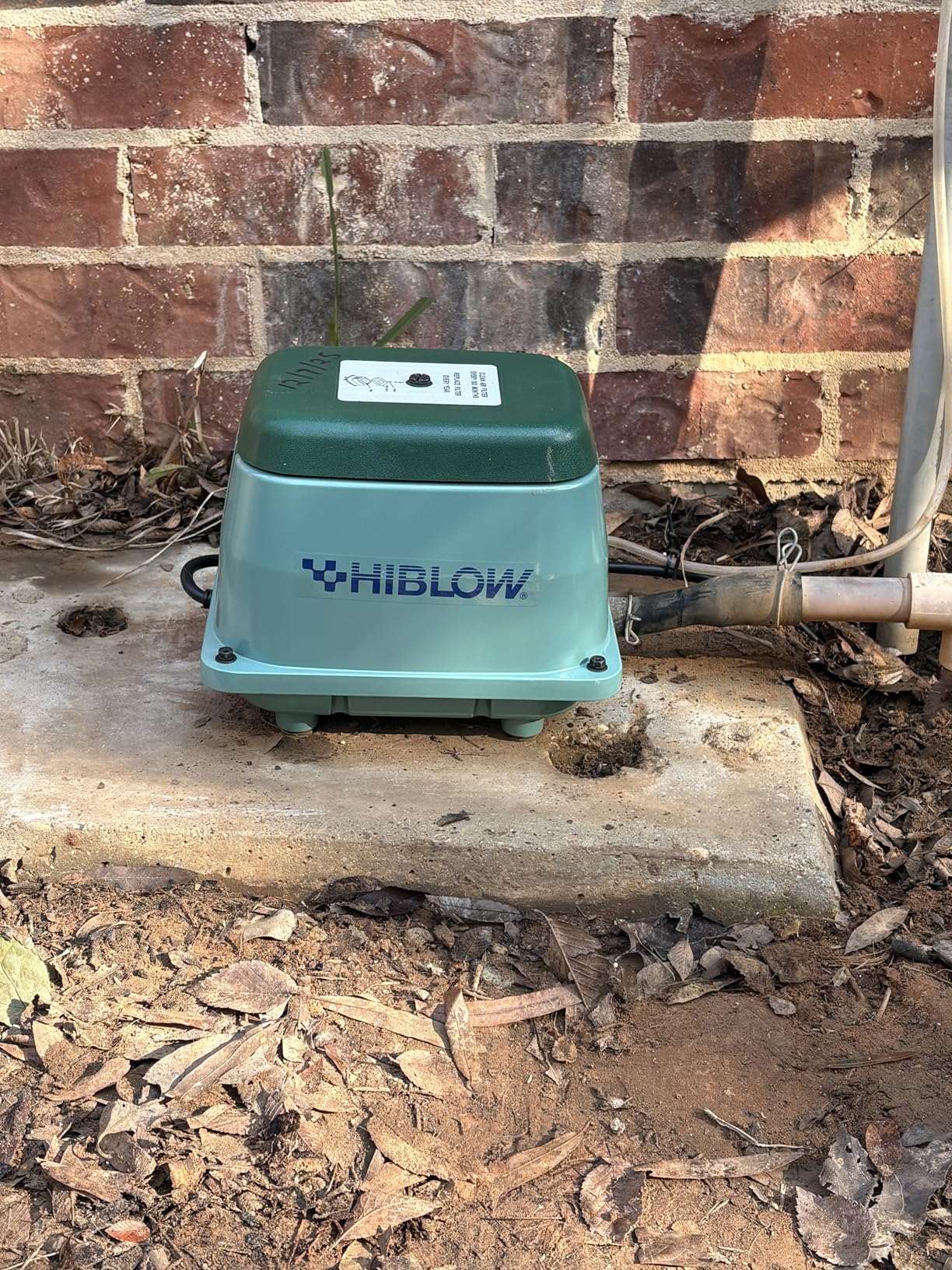 HIBLOW HP-80 Pond Aerator/ Septic Linear Air Pump customer photo 1