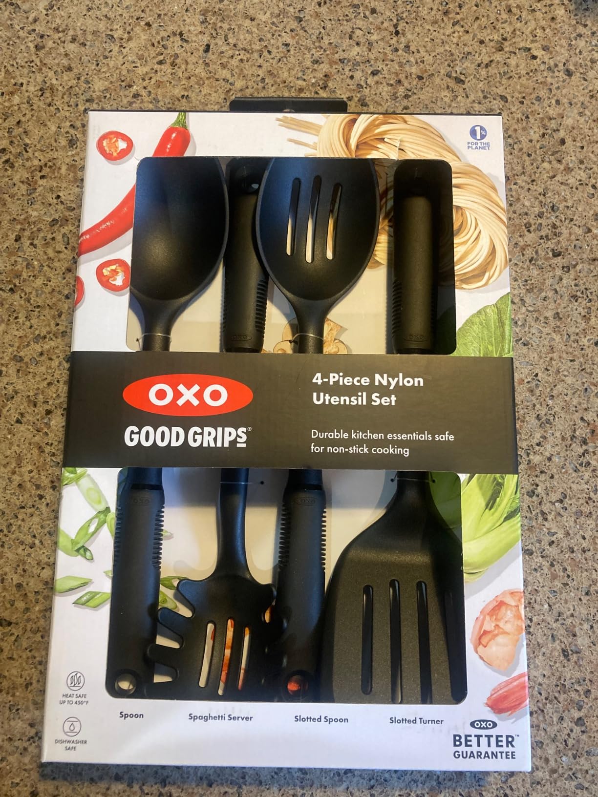 OXO Good Grips 4-Piece Nylon Tool Set, 2.3, Black customer photo 1