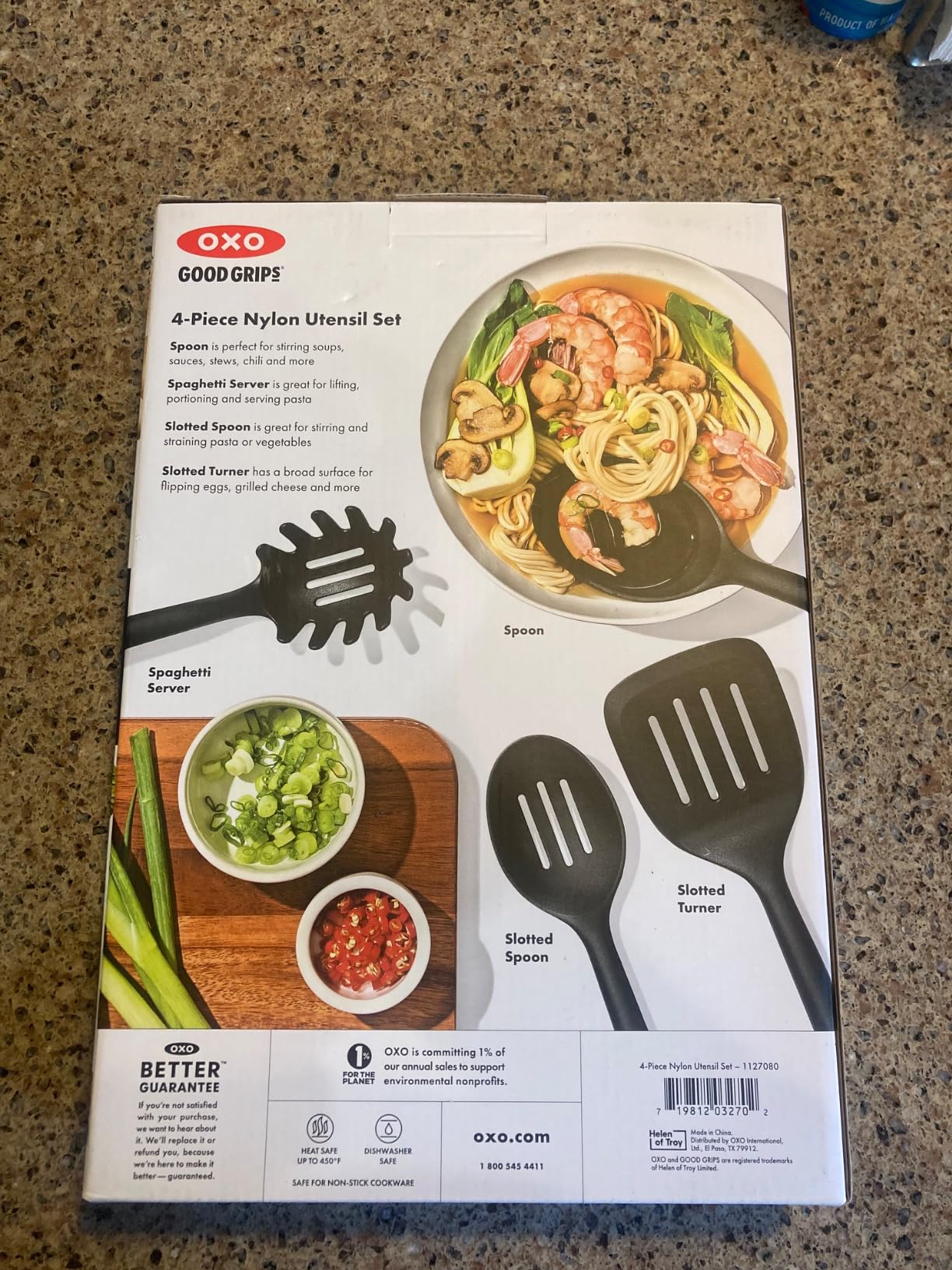 OXO Good Grips 4-Piece Nylon Tool Set, 2.3, Black customer photo 2