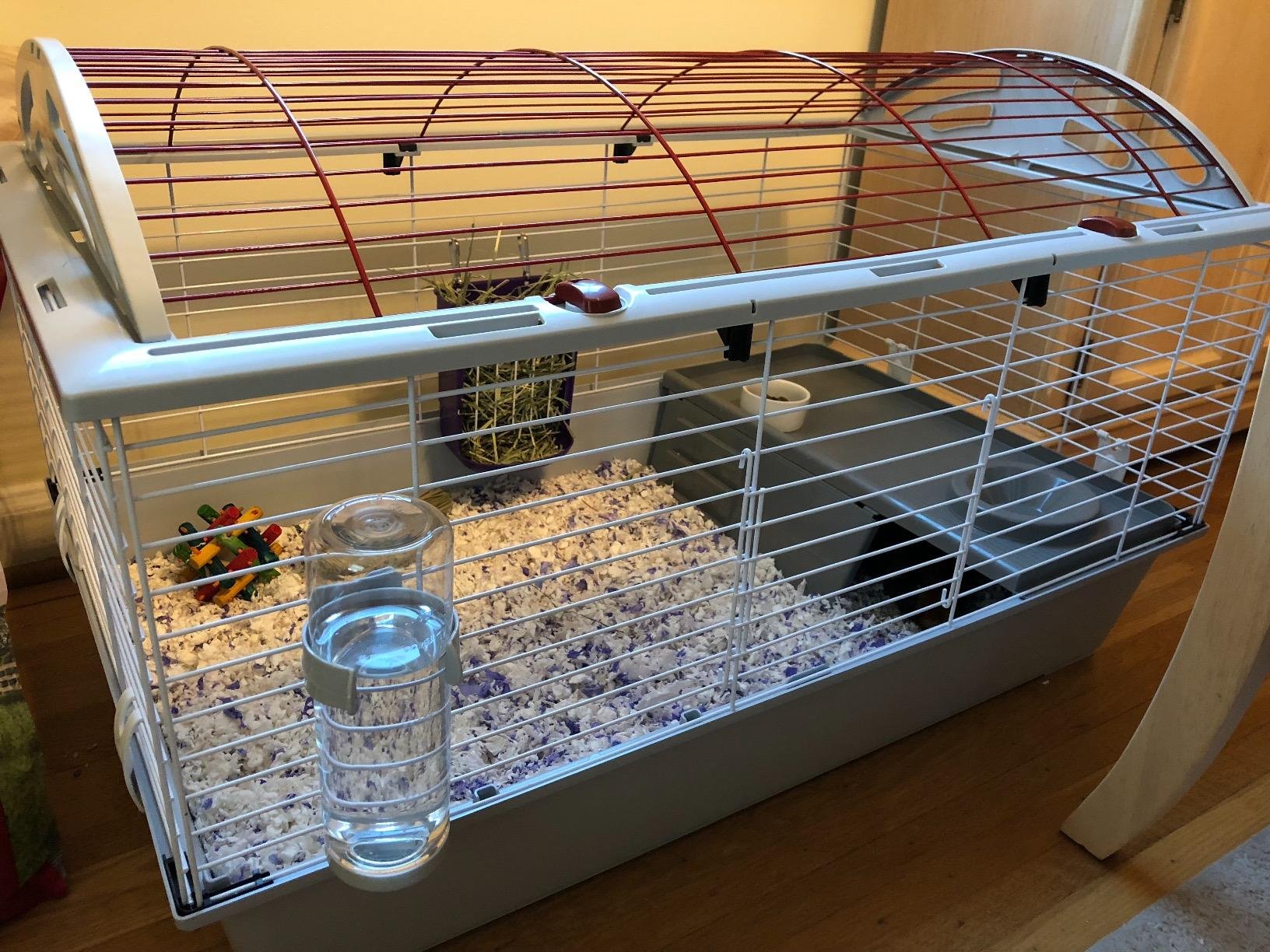 Living World - Deluxe Hybrid Habitat, X-Large - Rabbit, Guinea Pig, Chinchillas, and Small Animal Cage customer photo 2