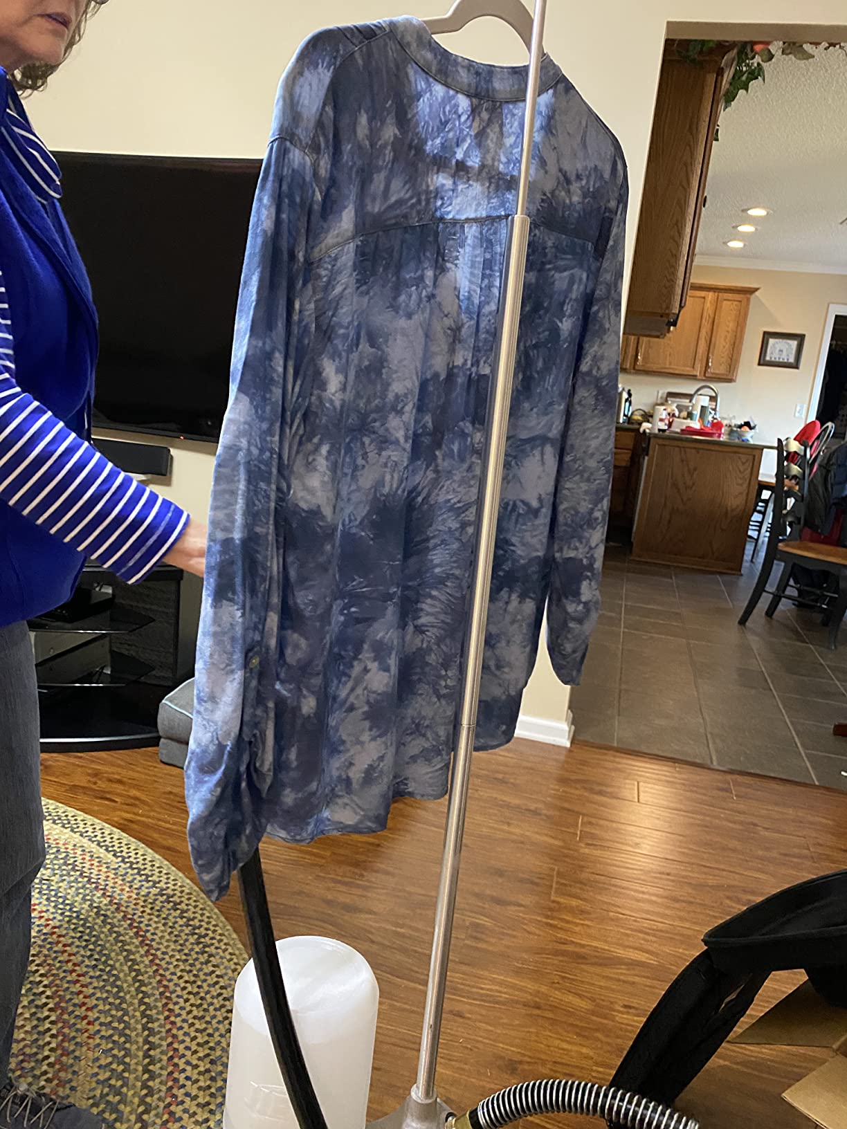 J-2S Jiffy Garment Steamer with Plastic Head and Stainless Steel Face, 120 Volt,Grey customer photo 2