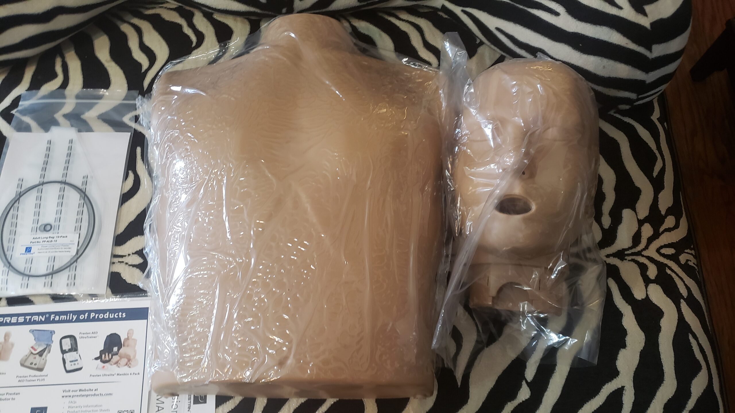 PRESTAN PP-AM-100M-MS Professional Adult CPR Training Manikin with CPR Monitor, Medium Skin customer photo 1