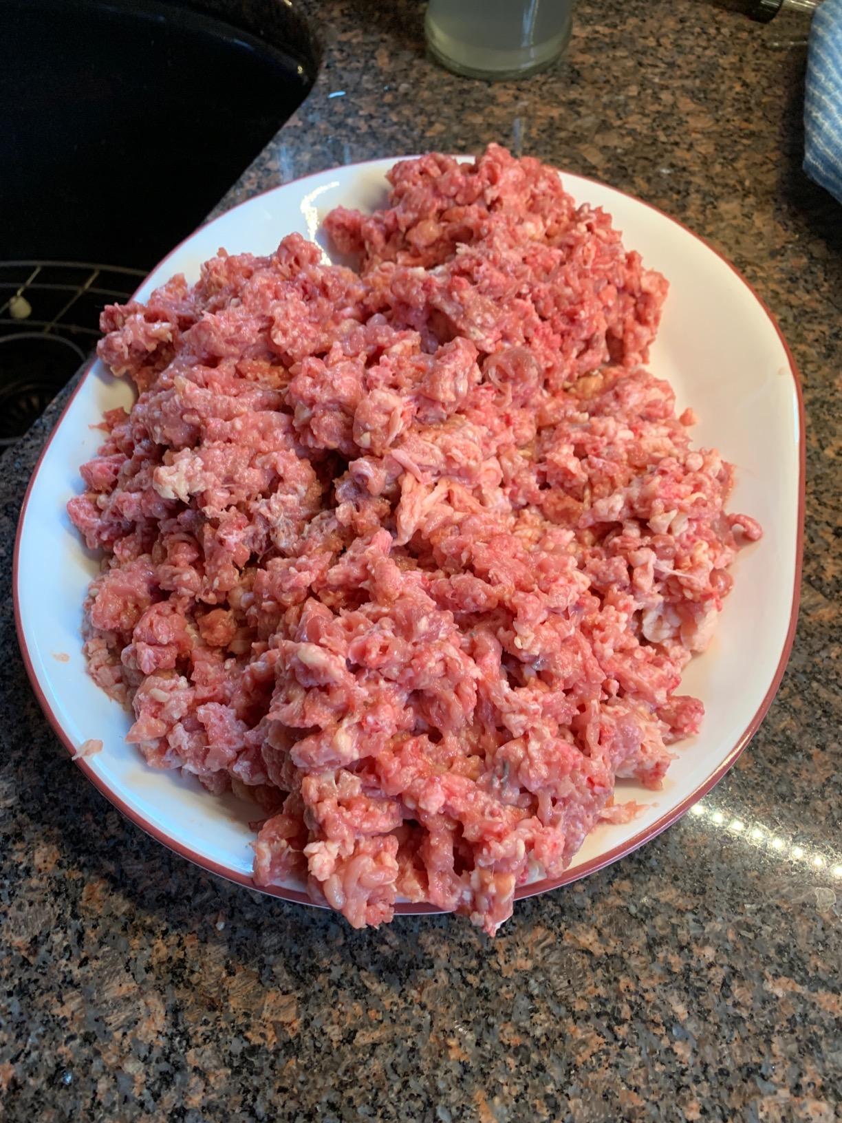 STX International Magnum 1800W Electric Meat Grinder | Grinds Soft Bones | High-Capacity Meat Tray | 6 Grinding Plates | 3 Stainless Steel Blades | Sausage Stuffer | Kubbe Maker & More Included customer photo 2