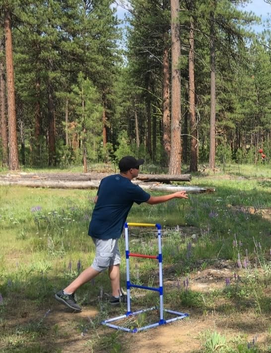 GoSports Premium Ladder Toss Outdoor Game Set with 6 Bolo Balls, Travel Carrying Case and Score Trackers - Choose Between Standard and Giant Size Sets customer photo 1