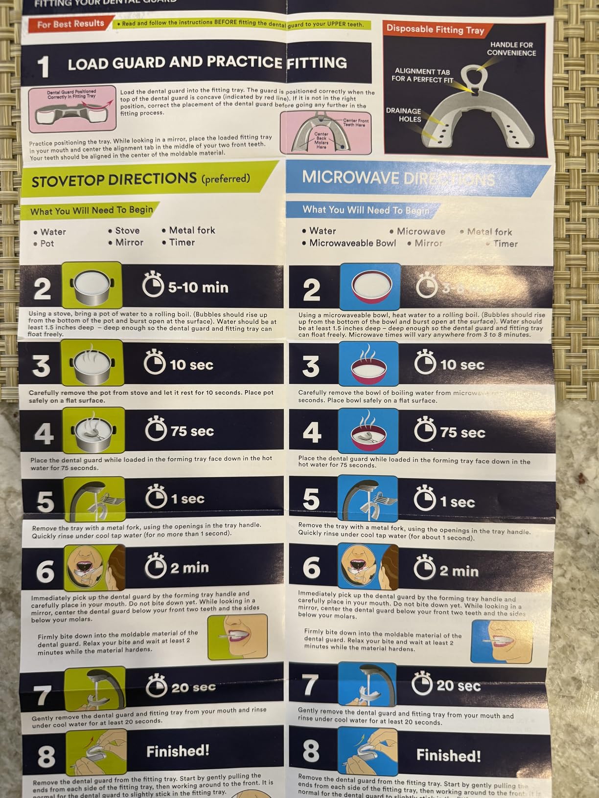 DenTek Professional-Fit Dental Guard, Mouth Guard for Grinding Teeth at Night, 1 Count customer photo 2