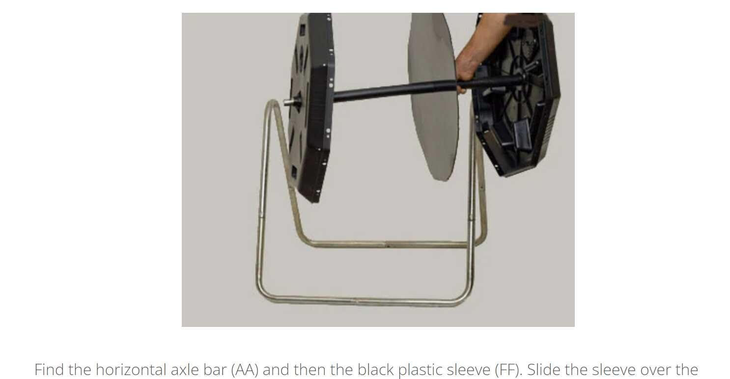 FCMP Outdoor IM4000 Dual Chamber Tumbling Composter Canadian-Made, 100% Recycled Resin - Outdoor Rotating Compost Tumbler Bin for Garden, Kitchen, and Yard Waste, Black (37 Gallon) customer photo 2