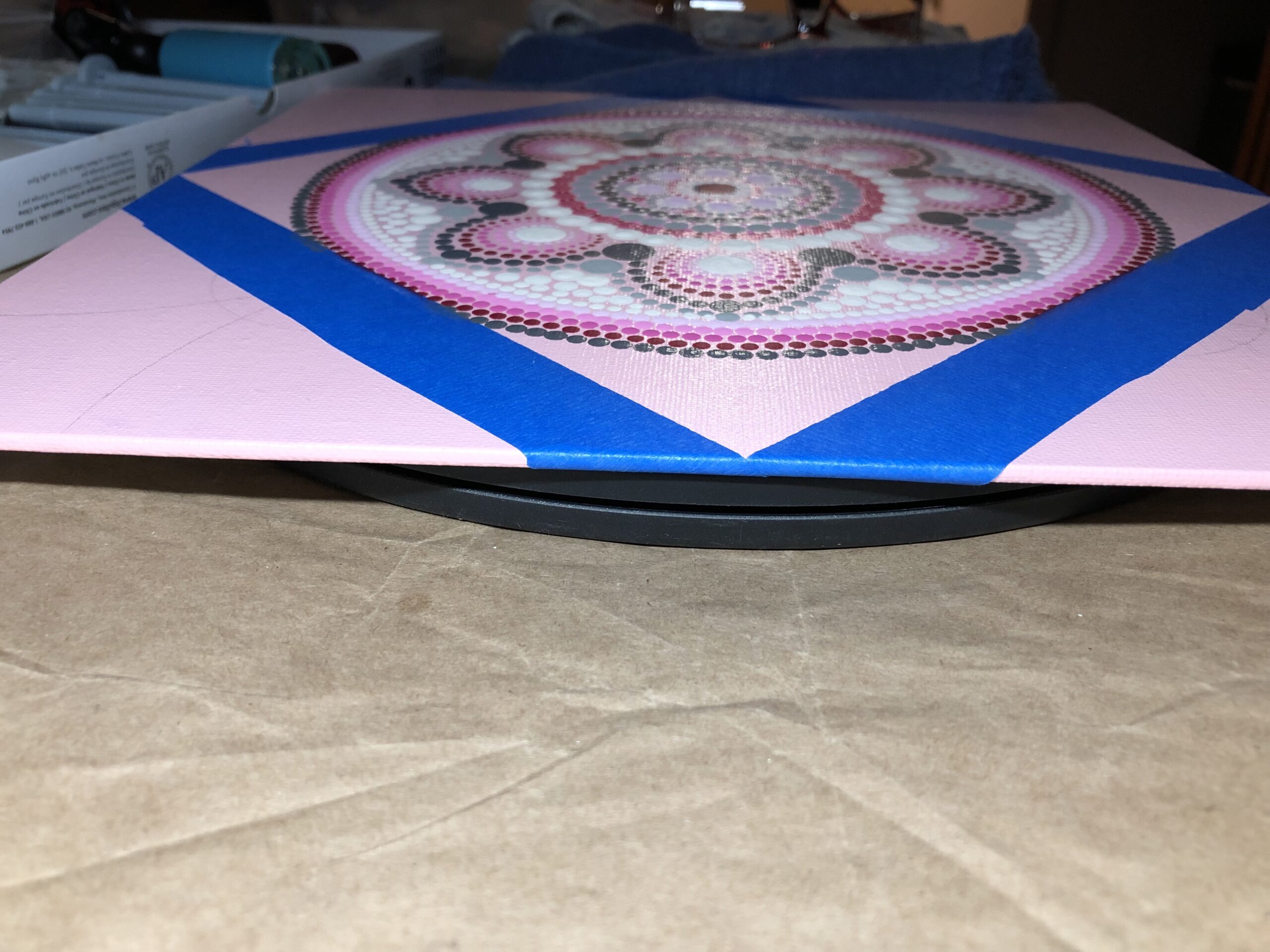 12 Inch Heavy Duty Rotating Swivel Steel Ball Bearings Stand Monitor/TV/Turntable/Lazy Susan customer photo 2