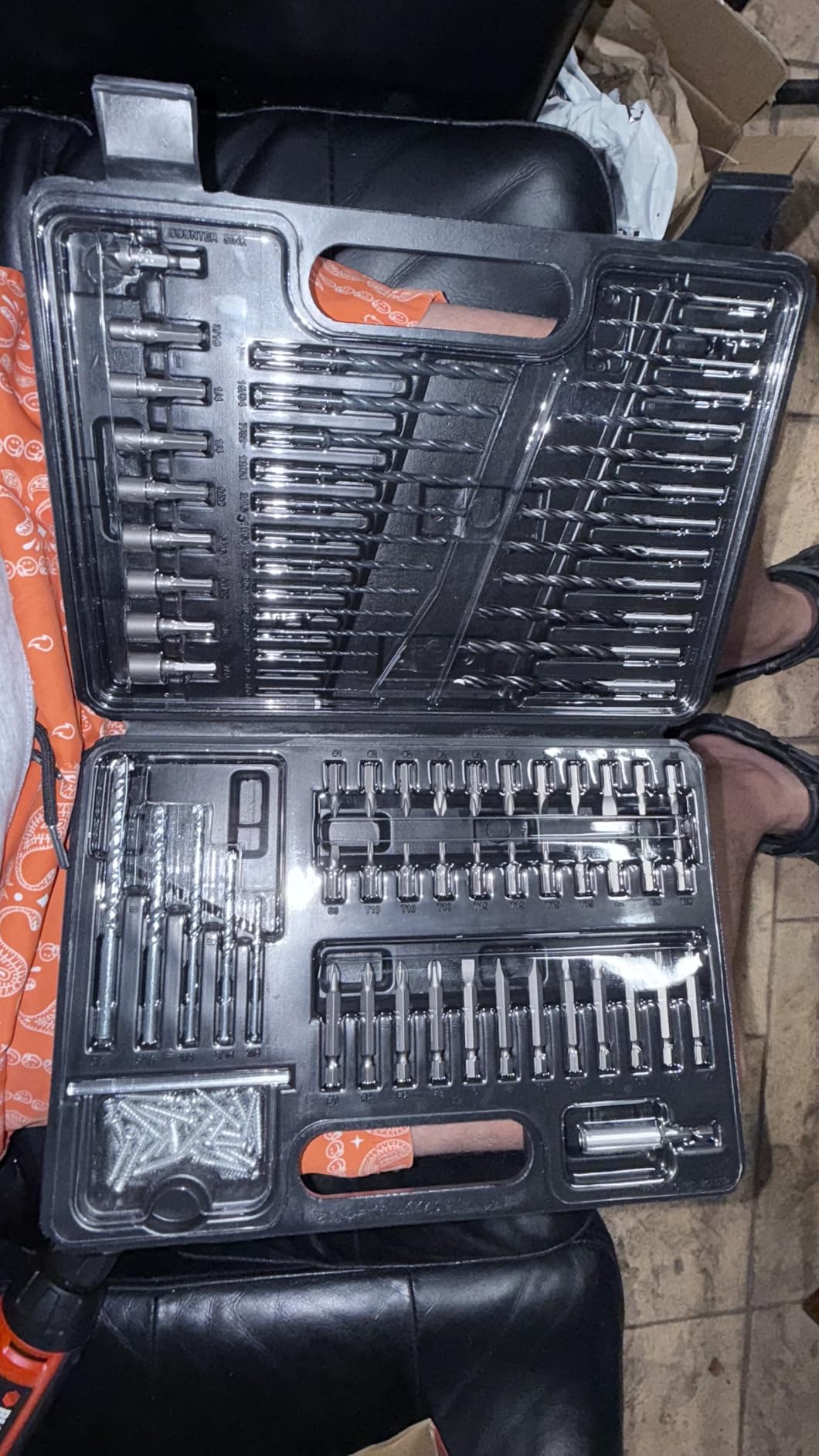 BLACK+DECKER Drill Bit Set/Screwdriver Bit Set Combo, 109-Piece (BDA91109) customer photo 2