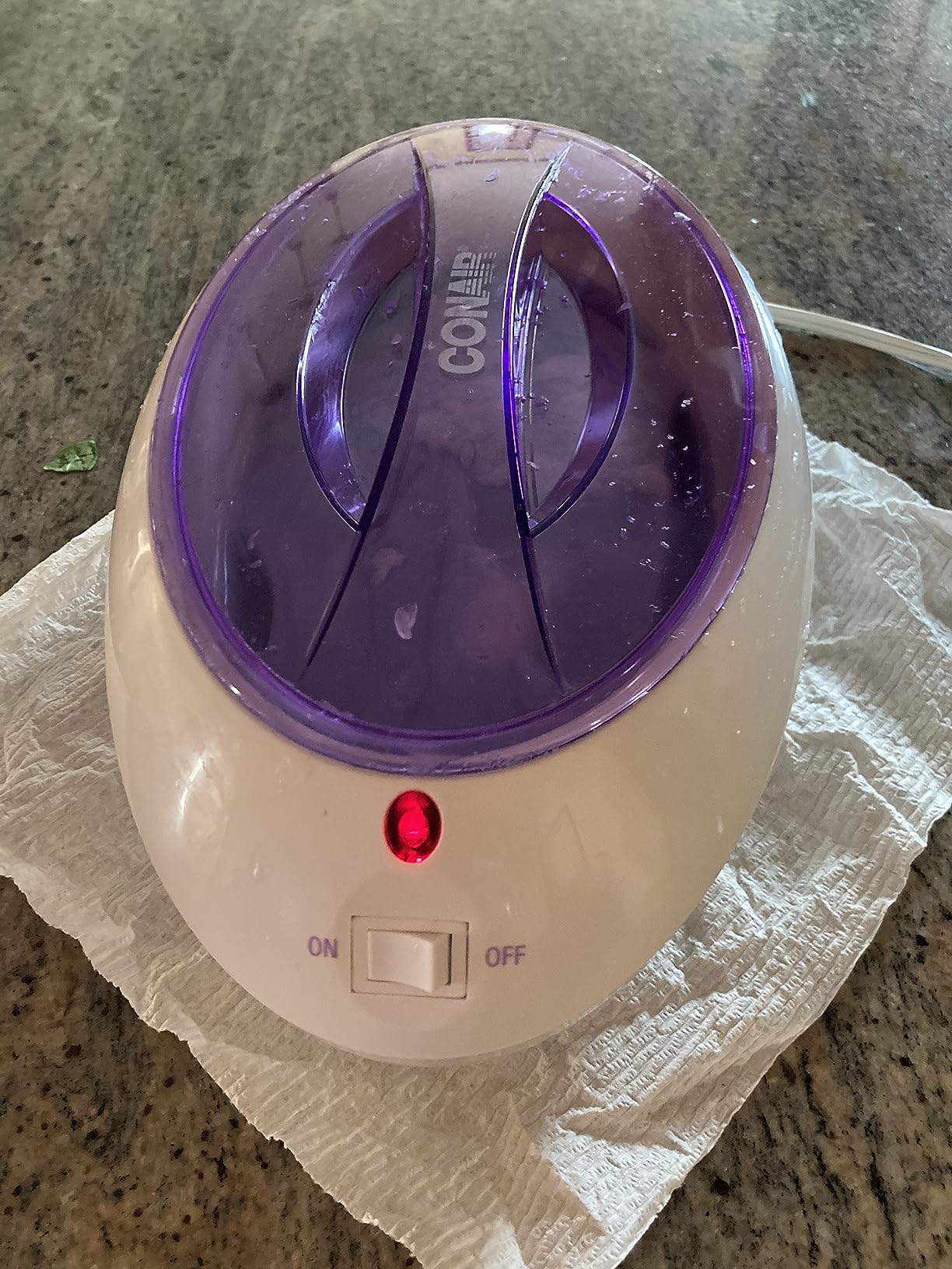 True Glow by Conair Paraffin Wax Machine for Hand and Feet - Paraffin Bath for Hands - Includes 1lb. Moisturizing Paraffin Wax - Pink customer photo 1