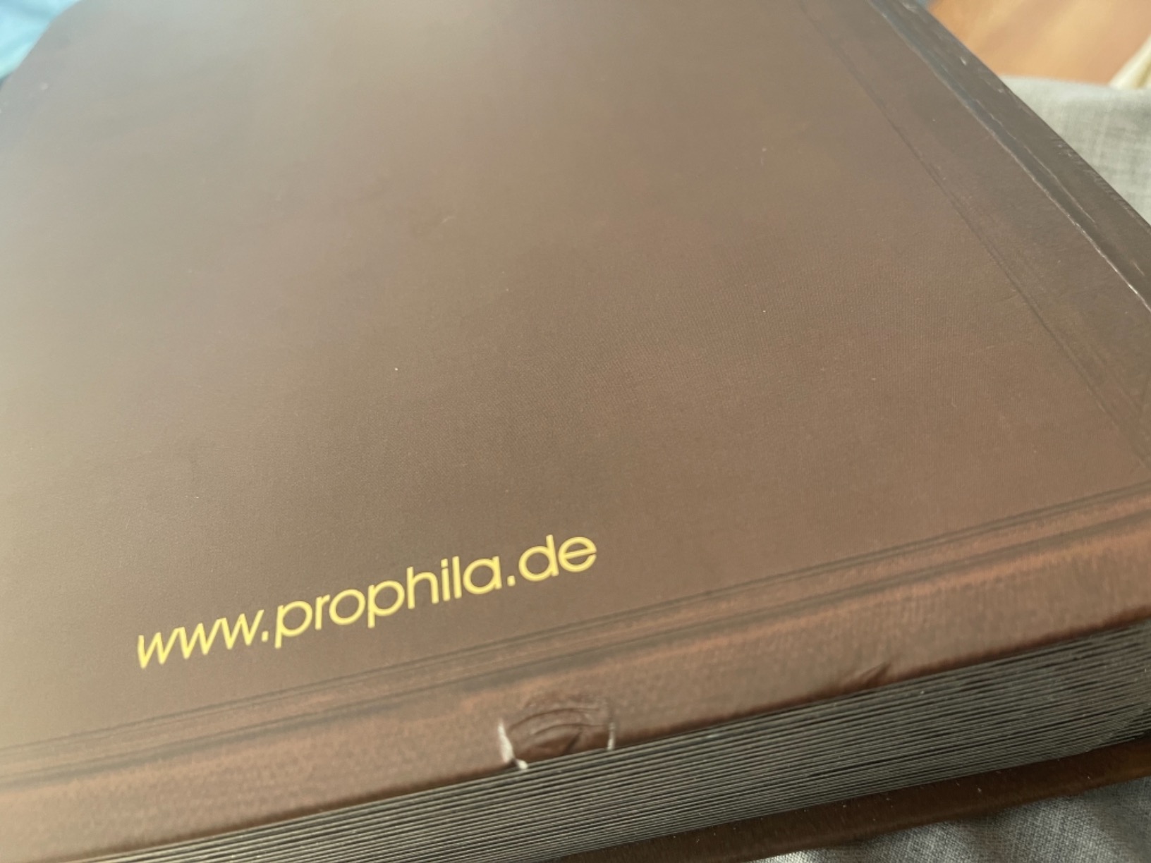 Prophila Stamp Collector's Album with 60 Black Pages Stockbook in Heritage Design customer photo 1