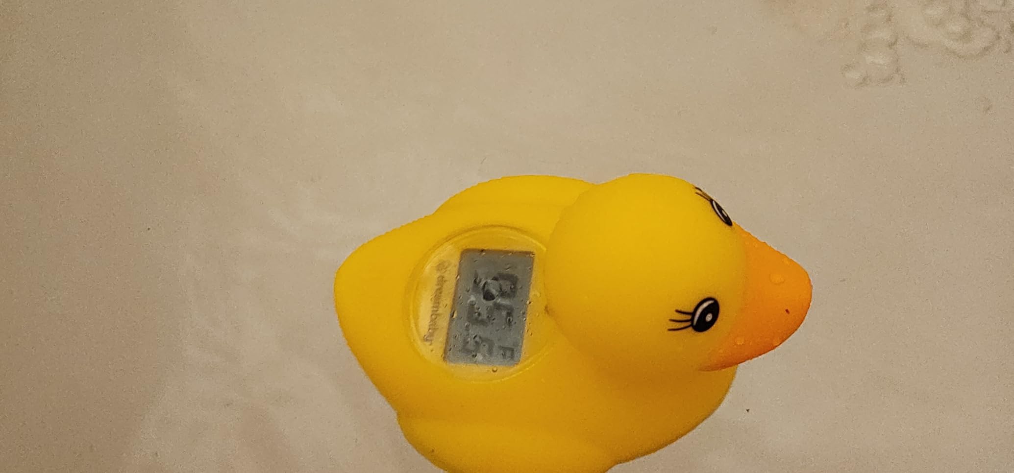 Dreambaby Duck Baby Bath Thermometer - Instant Results, Digital Water & Room Temp Reader - Fun Floating Toy for Newborns customer photo 1
