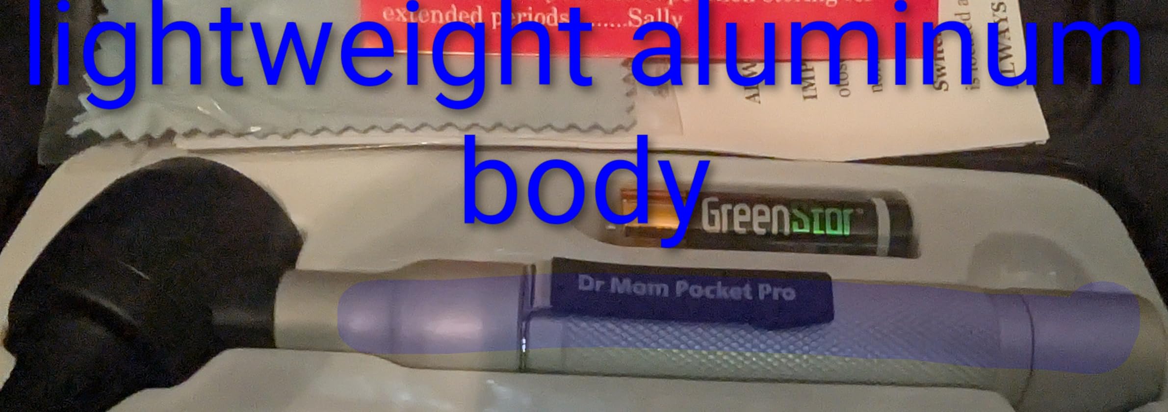 4th Generation Doctor Mom LED Pocket Pro Otoscope with Both Adult and Pediatric Disposable Specula Tips, Battery, and Protective Hard Plastic Case customer photo 1