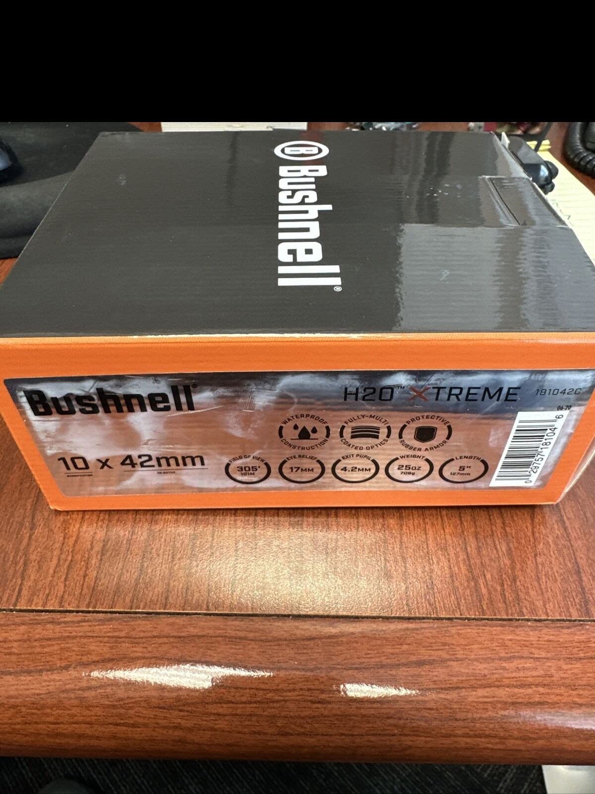 Bushnell H2O Xtreme 10x42 Compact Waterproof Binoculars - Fully Multi-Coated Lenses, Anti-Fog, High-Performance Optics for Hunting, Birdwatching, Fishing, Boating, and Travel customer photo 1