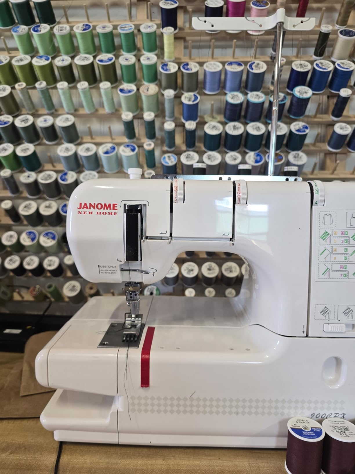 Janome CoverPro 900CPX Coverstitch Machine customer photo 1