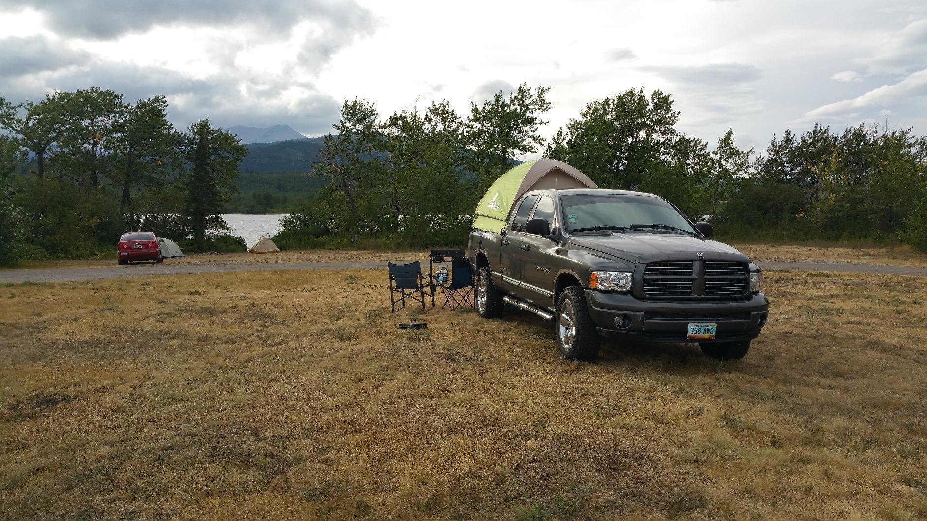 Napier Backroadz Truck Tent 13 Series | Pickup Truck Bed Camping Tent | Rainfly for Water Protection | Sturdy and Spacious 2-Person Truck Tent | Easy 10-Minute Setup | Green/Gray customer photo 1