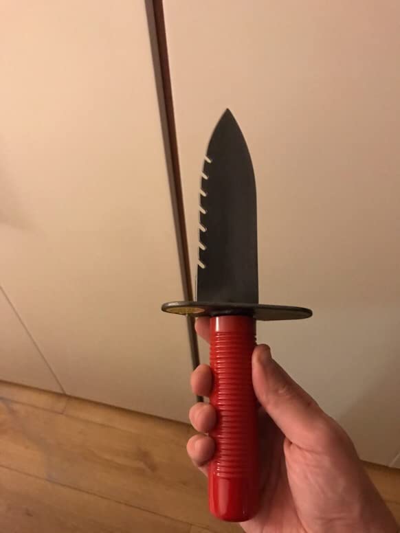 Lesche Digging Tool & Sod Cutter & Free Sheath! (Serrated on Left Side) customer photo 2