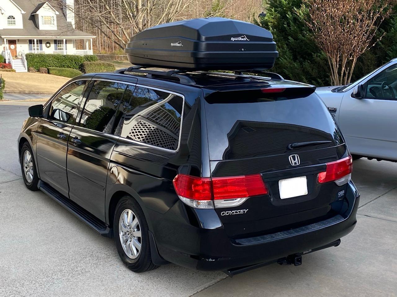 SportRack Vista XL Rear Opening Cargo Box,Black customer photo 1