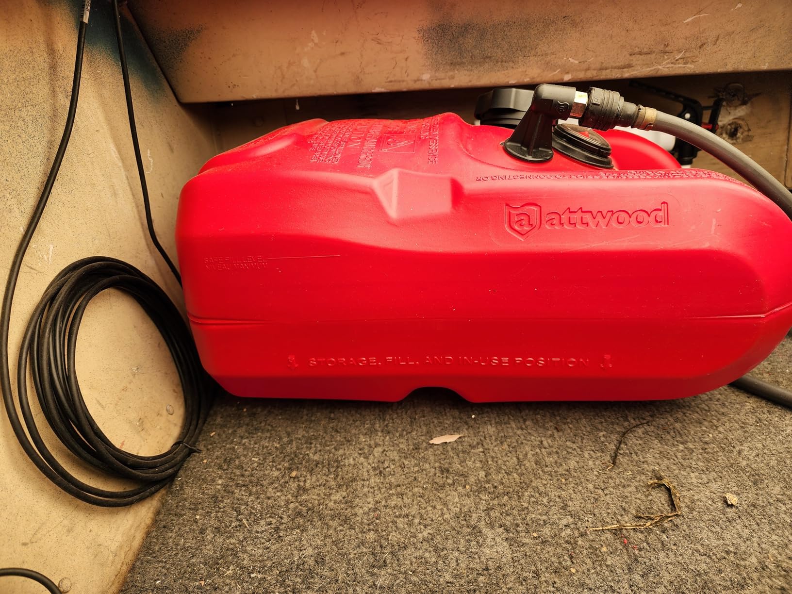 Attwood EPA and CARB Certified Portable Marine Fuel Tanks customer photo 2