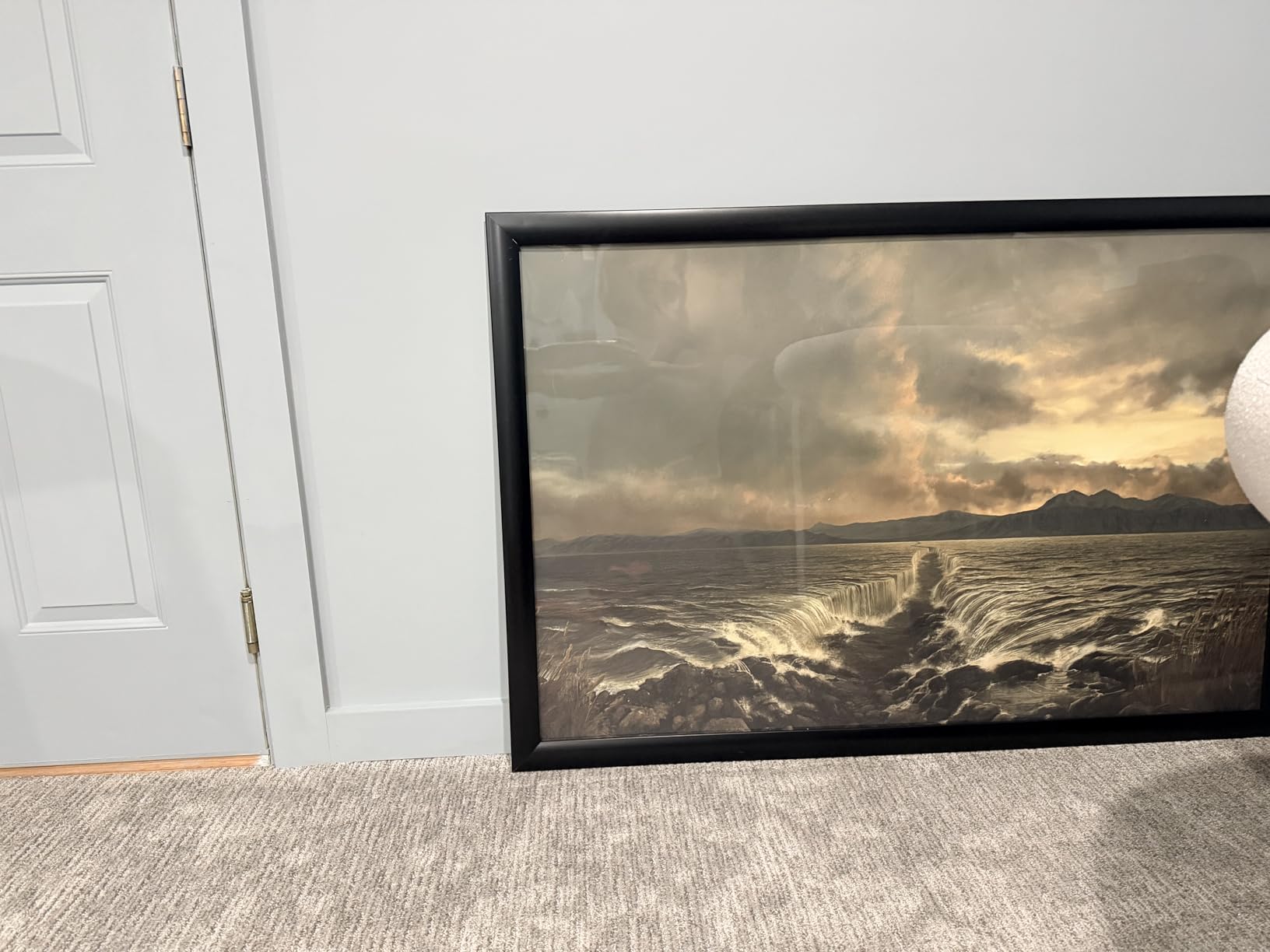 SnapeZo Movie Poster Frame 27x40 Inches, Black 1.7 Inch Aluminum Profile, Front-Loading Snap Frame, Wall Mounting, Wide Series for One Sheet Movie Posters customer photo 1