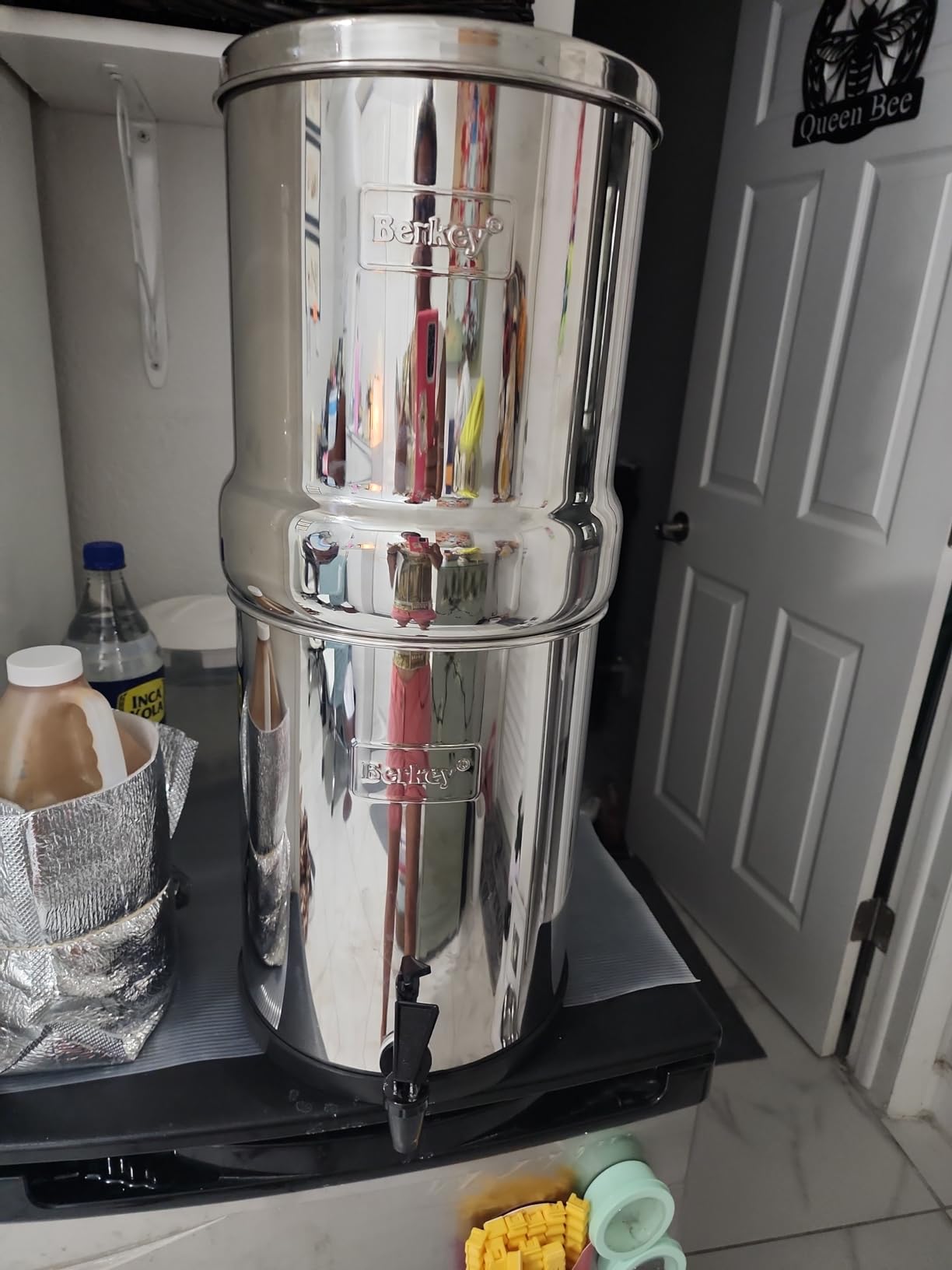 Royal Berkey Gravity-Fed Stainless Steel Countertop Water Filter System 3.25 Gallon with 2 Authentic Black Berkey Elements BB9-2 Filters customer photo 1