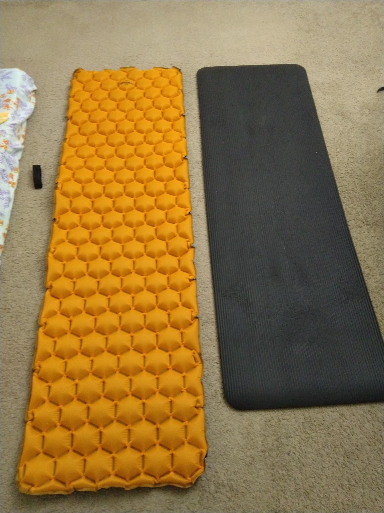 POWERLIX Ultralight Inflatable Camping Sleeping Pad - Camping Mattress for Backpacking, Hiking, Compact Lightweight Sleeping Mat for Camping, Inflation Bag/Repair Kit Included customer photo 2