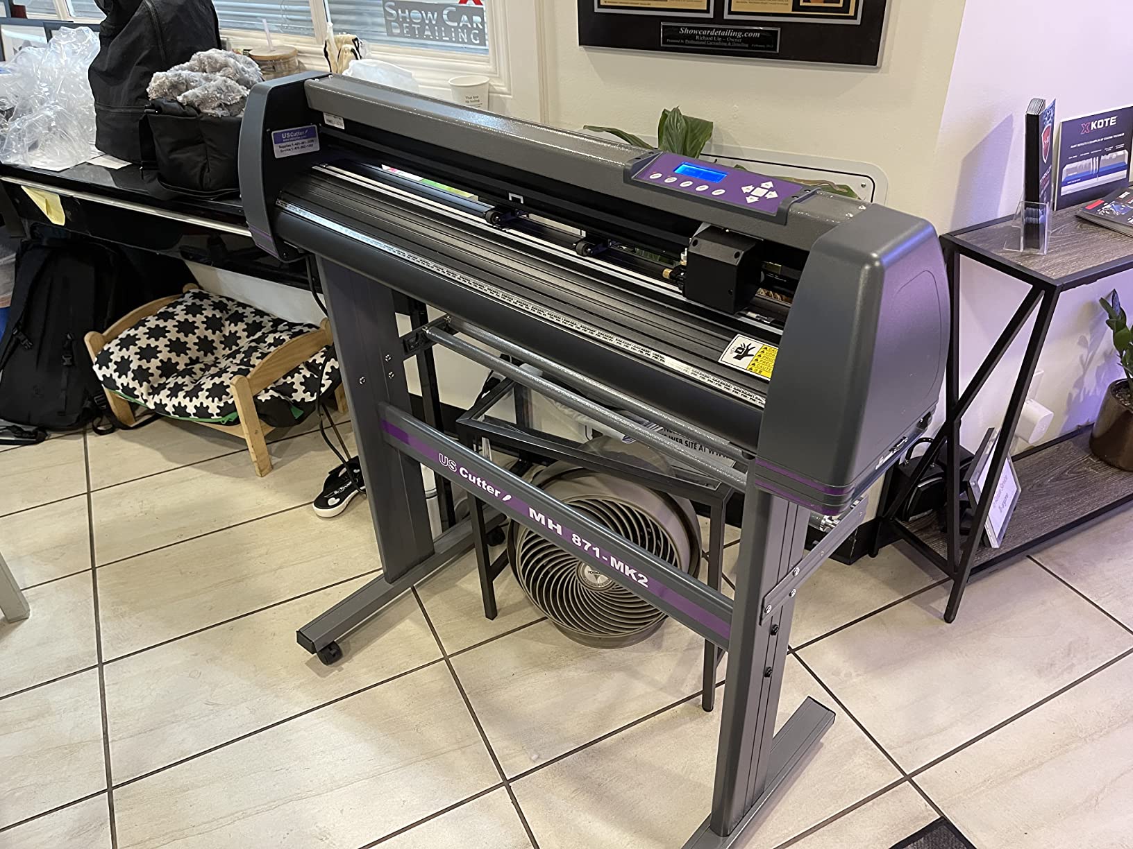USCutter 34 inch MH 871 Vinyl Cutter Kit with Software, Free Video Training Course, Starter Signmaking Kit customer photo 2
