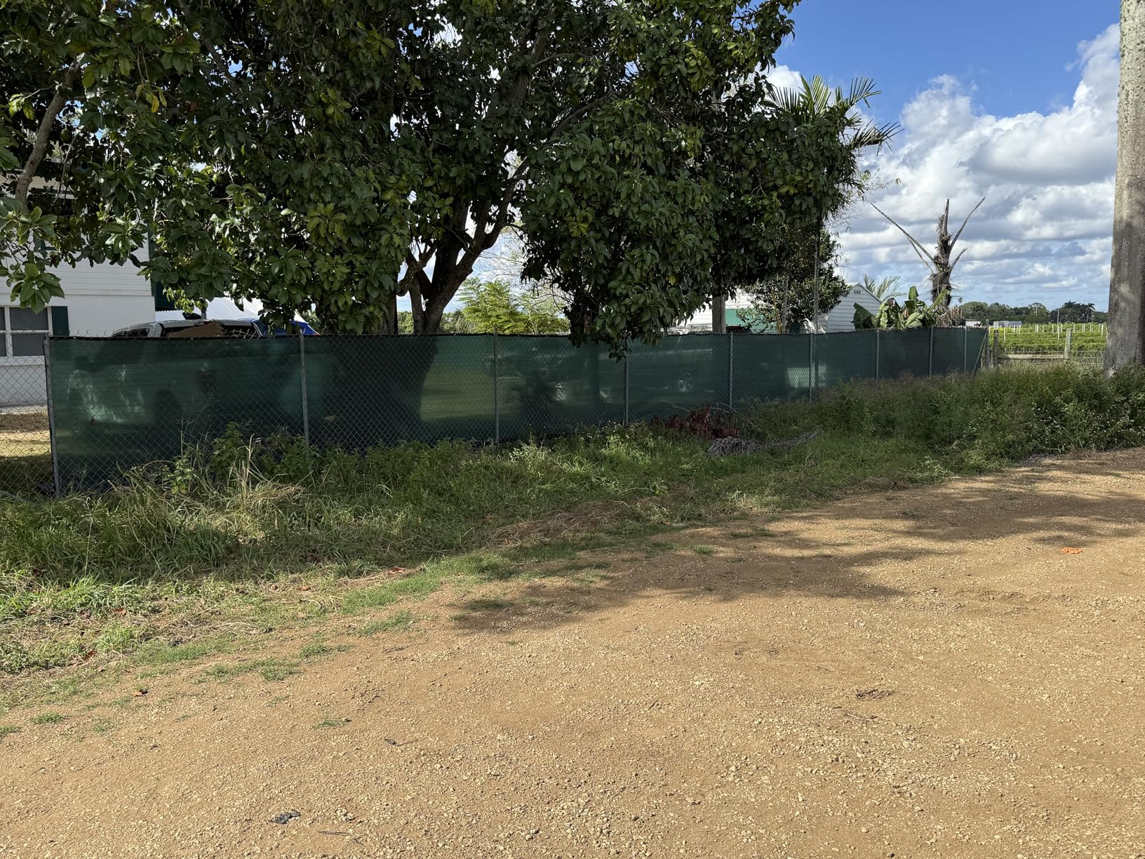 Windscreen4less Privacy Fence Screen 6'x50' Heavy Duty Windscreen Fencing Mesh Fabric Shade Cover for Outdoor Wall Garden Yard Pool Deck, Green customer photo 1