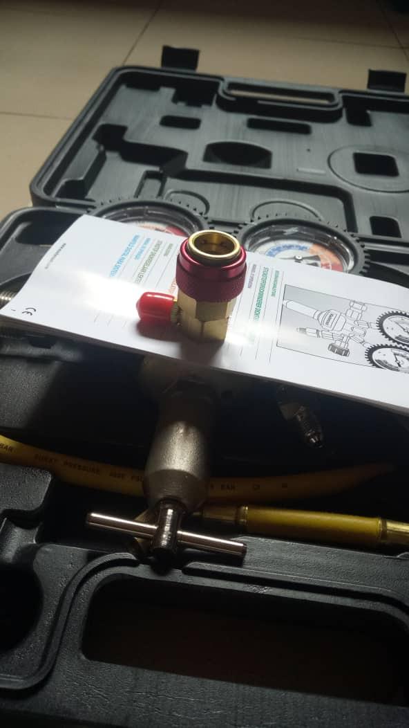 Mastercool 53010 HVAC Pressure Testing Kit | Includes Nitrogen Pressure Regulator, Charging Hose, Leak Testing Adapter, R410A Adapter, Blow Molded Case customer photo 1